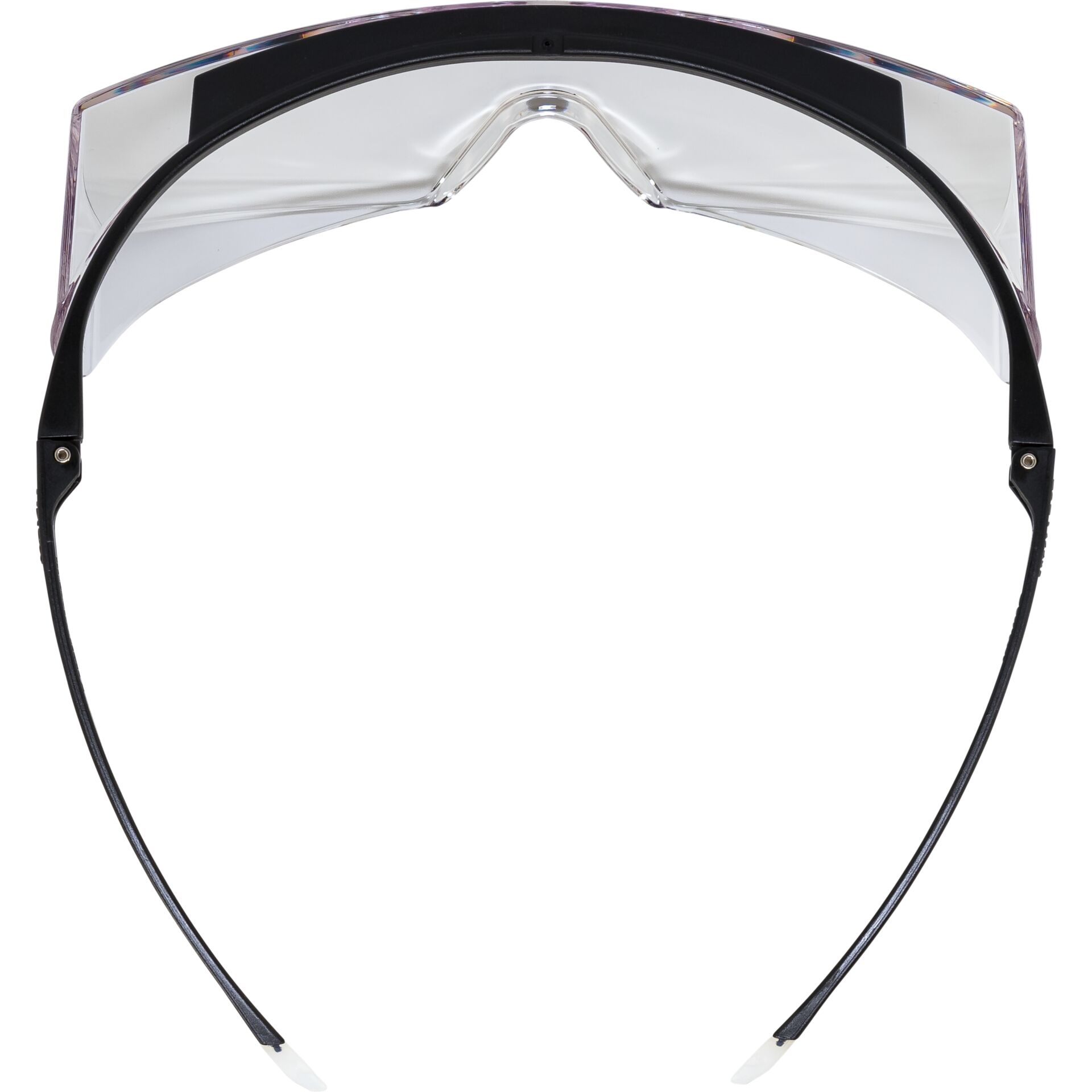 uvex Bügelbrille super f OTG schwarz/transparent