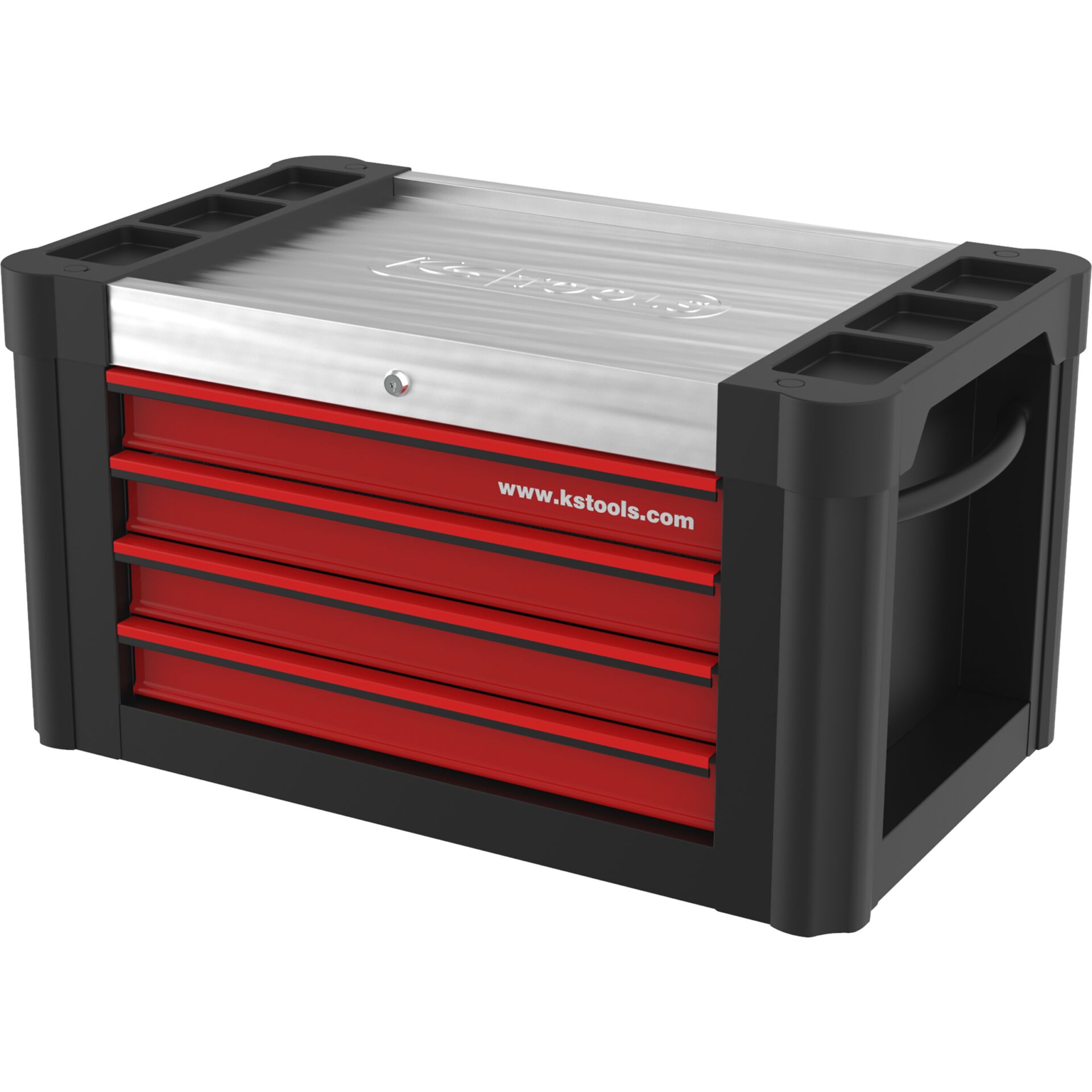 KS Tools PERFORMANCEplus P10TC SCHWARZ/ROT Werkstattwagenaufsat