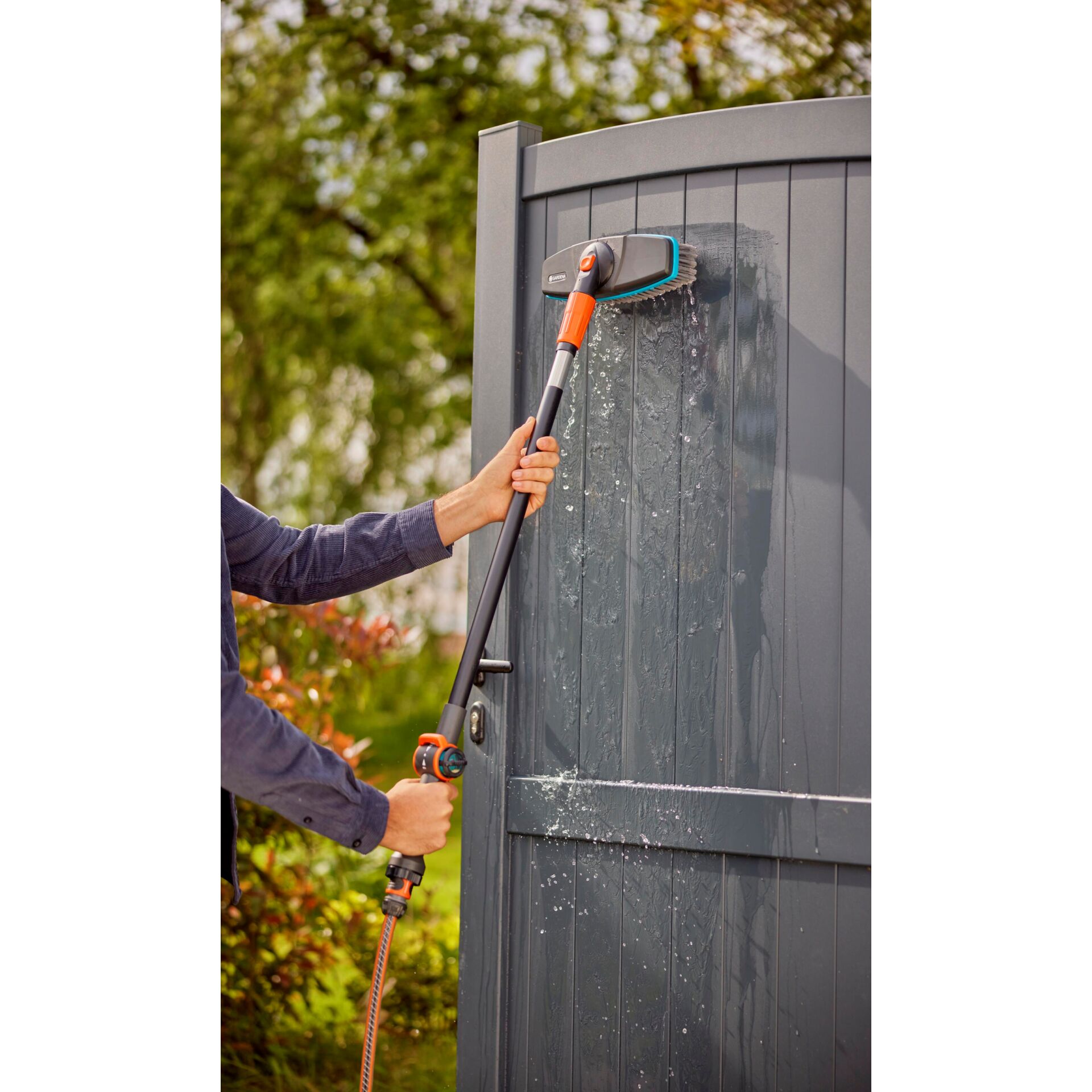 Gardena Cleansystem Wasch-Set Stiel soft