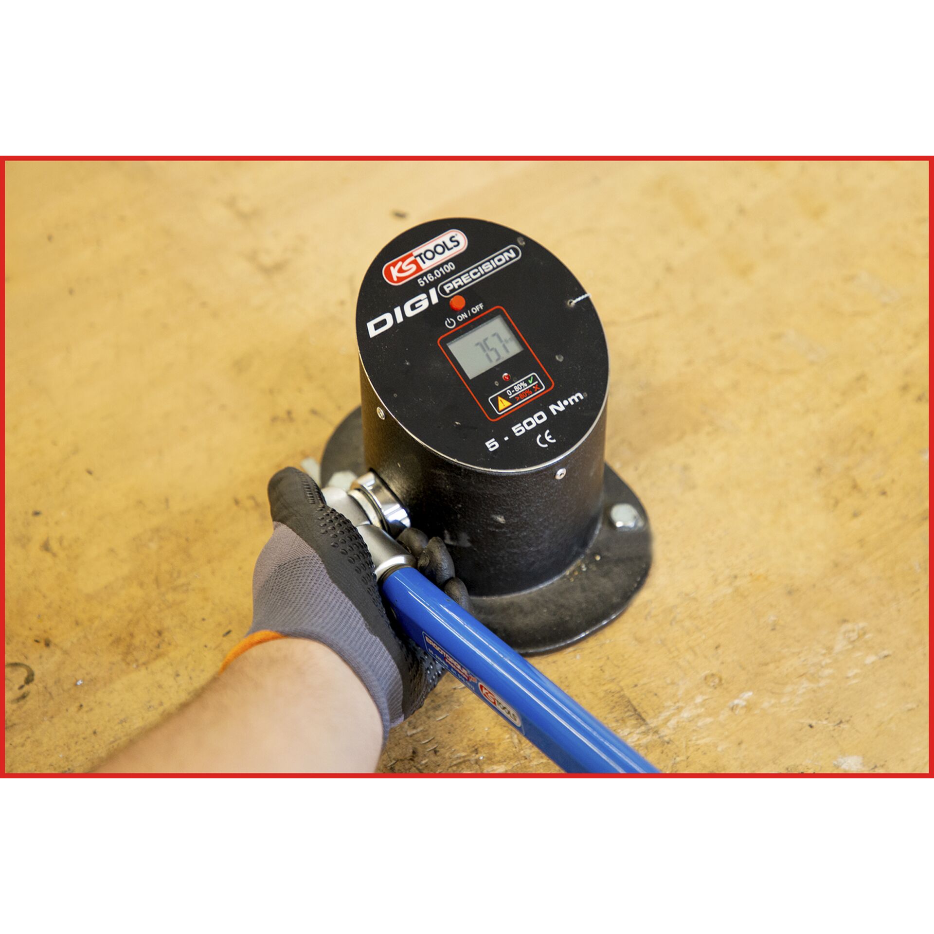 KS Tools Werkstattprüfgerät, 5-500Nm
