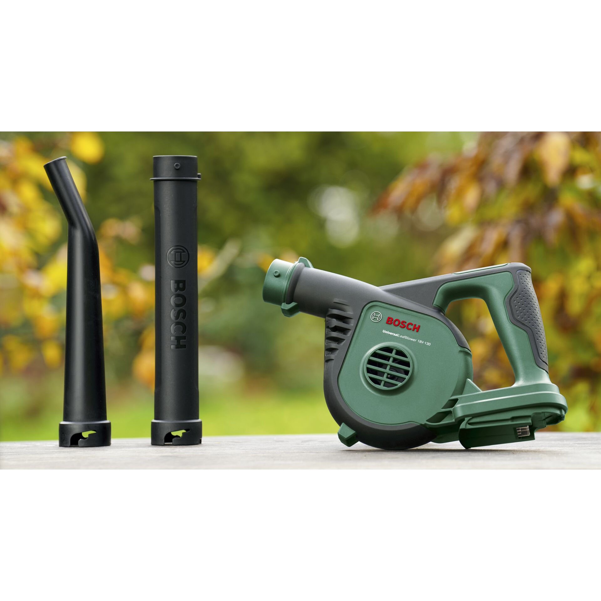 Bosch UniversalLeafBlower 18v-130 Akku-Laubbläser
