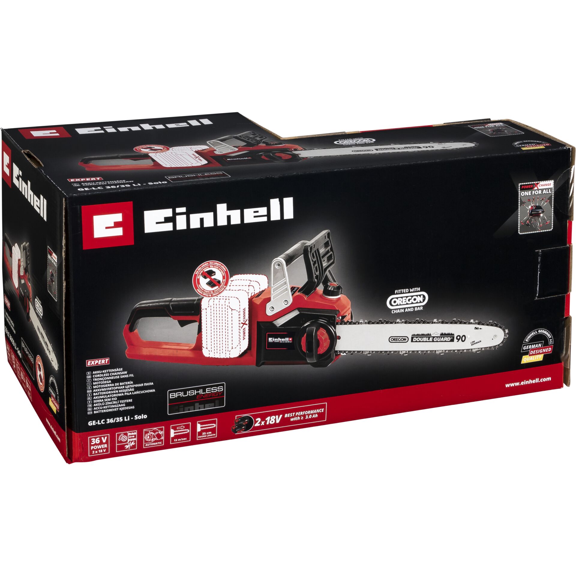 Einhell GE-LC 36/35 Li-Solo Akku-Kettensäge
