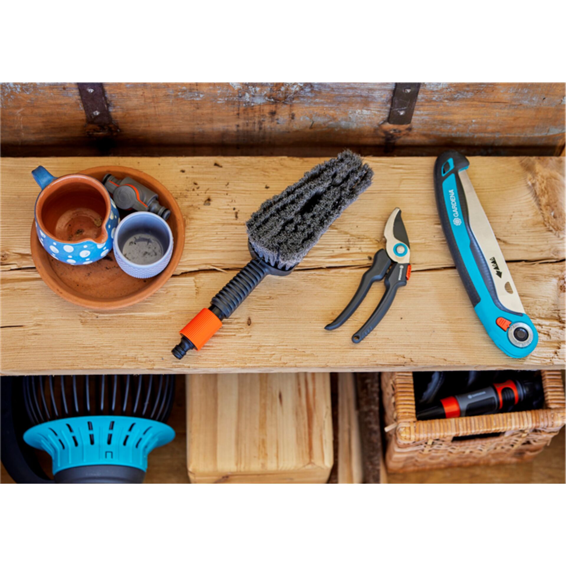Gardena Cleansystem Wasch-Set Handbürste M soft