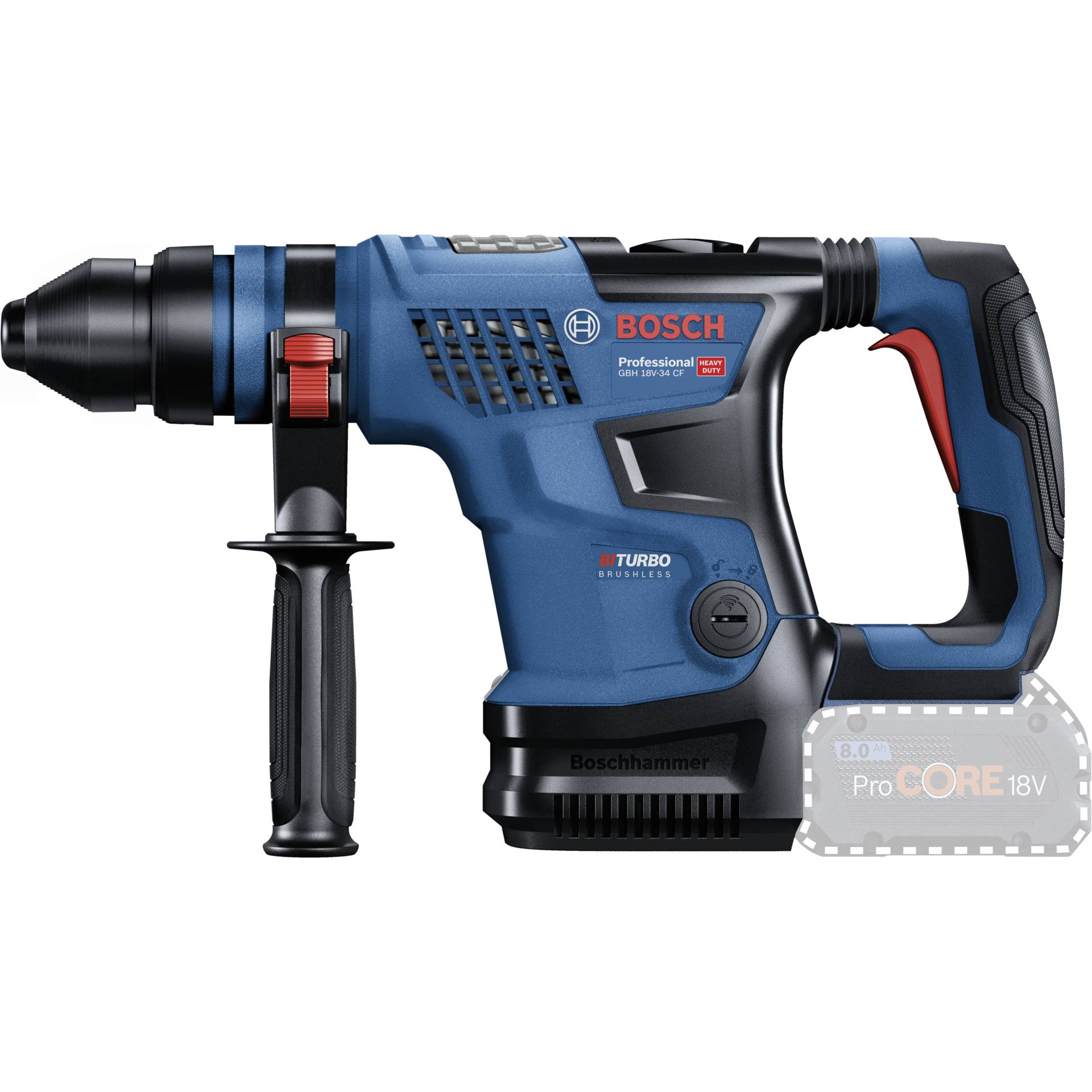 Bosch GBH 18V-34 CF Akku-Bohrhammer