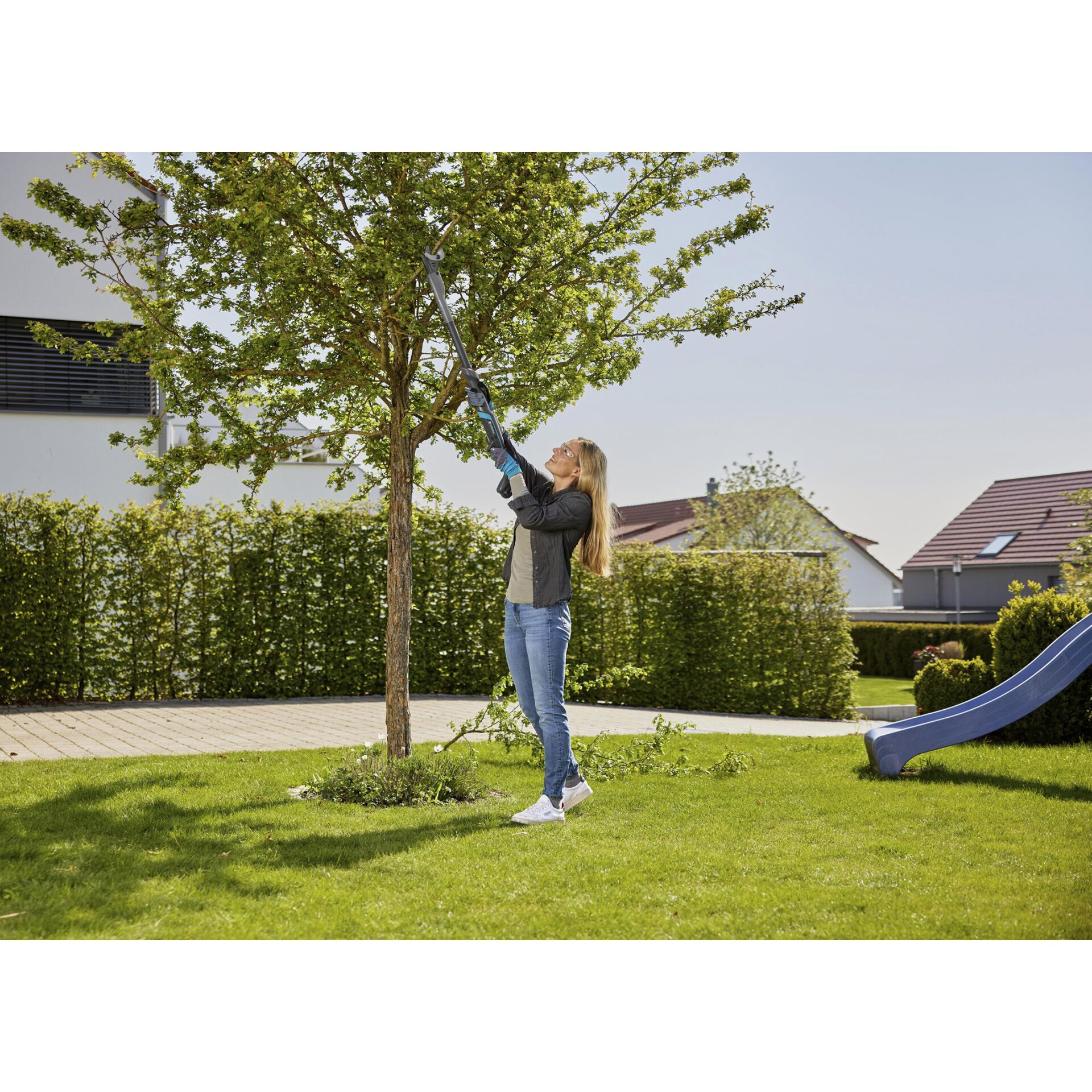Gardena Akku-Baumschere EasyCut 110/18V P4A Ready-To-Use Set