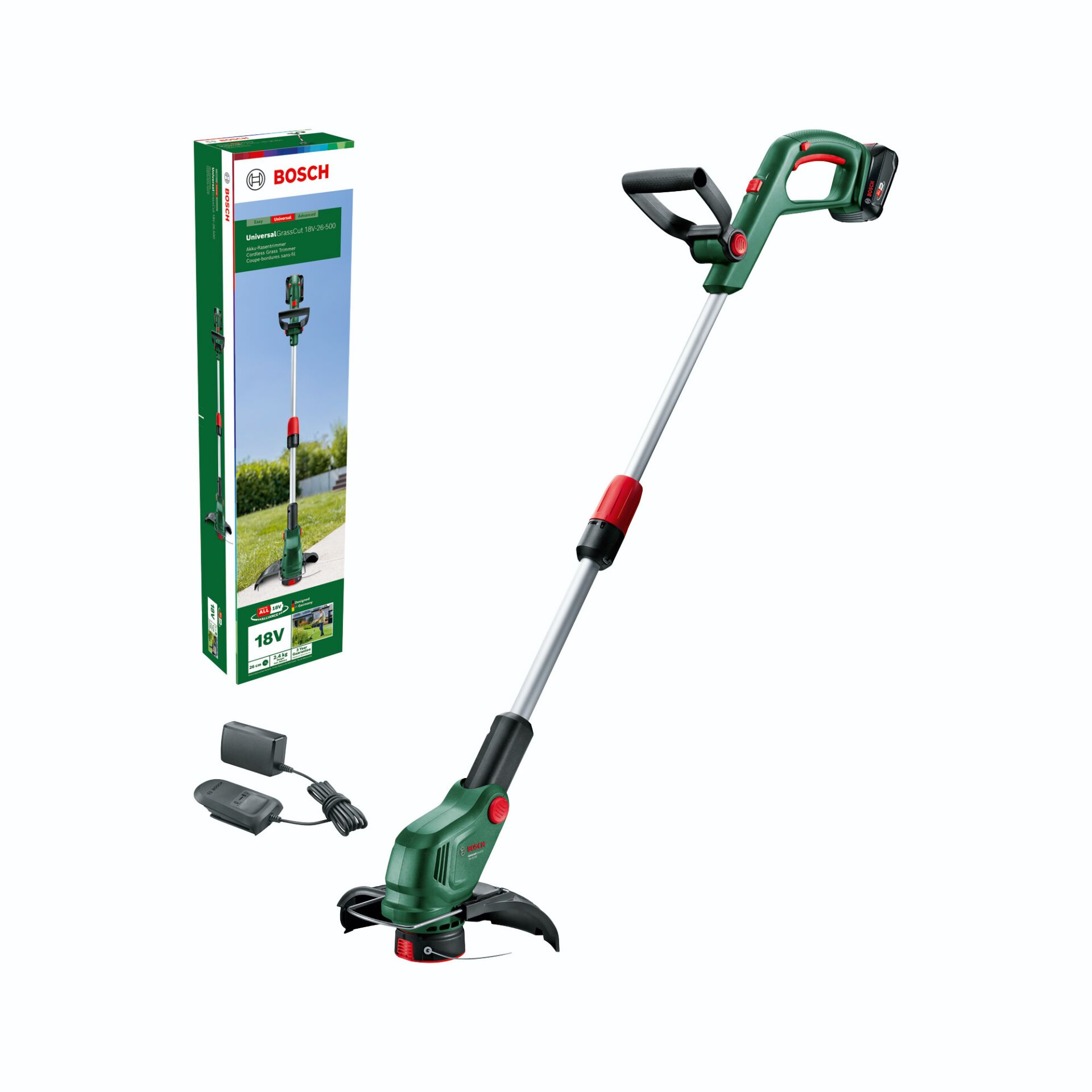 Bosch UNIVERSALGRASSCUT 18V-26- 500