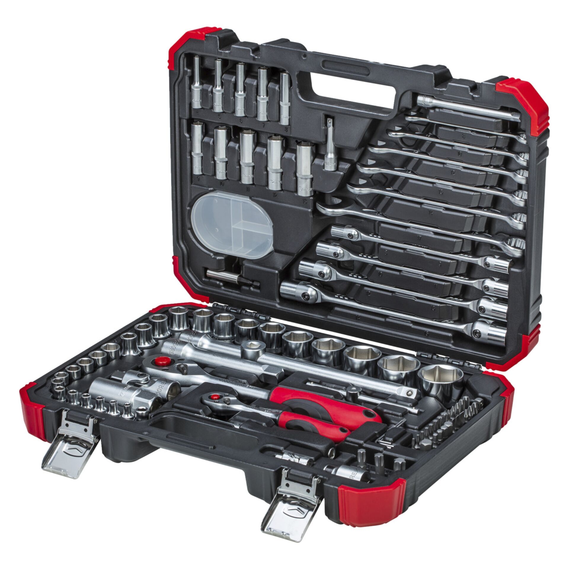 GEDORE red Steckschlüssel-Satz 1/4  + 1/2  92-teilig