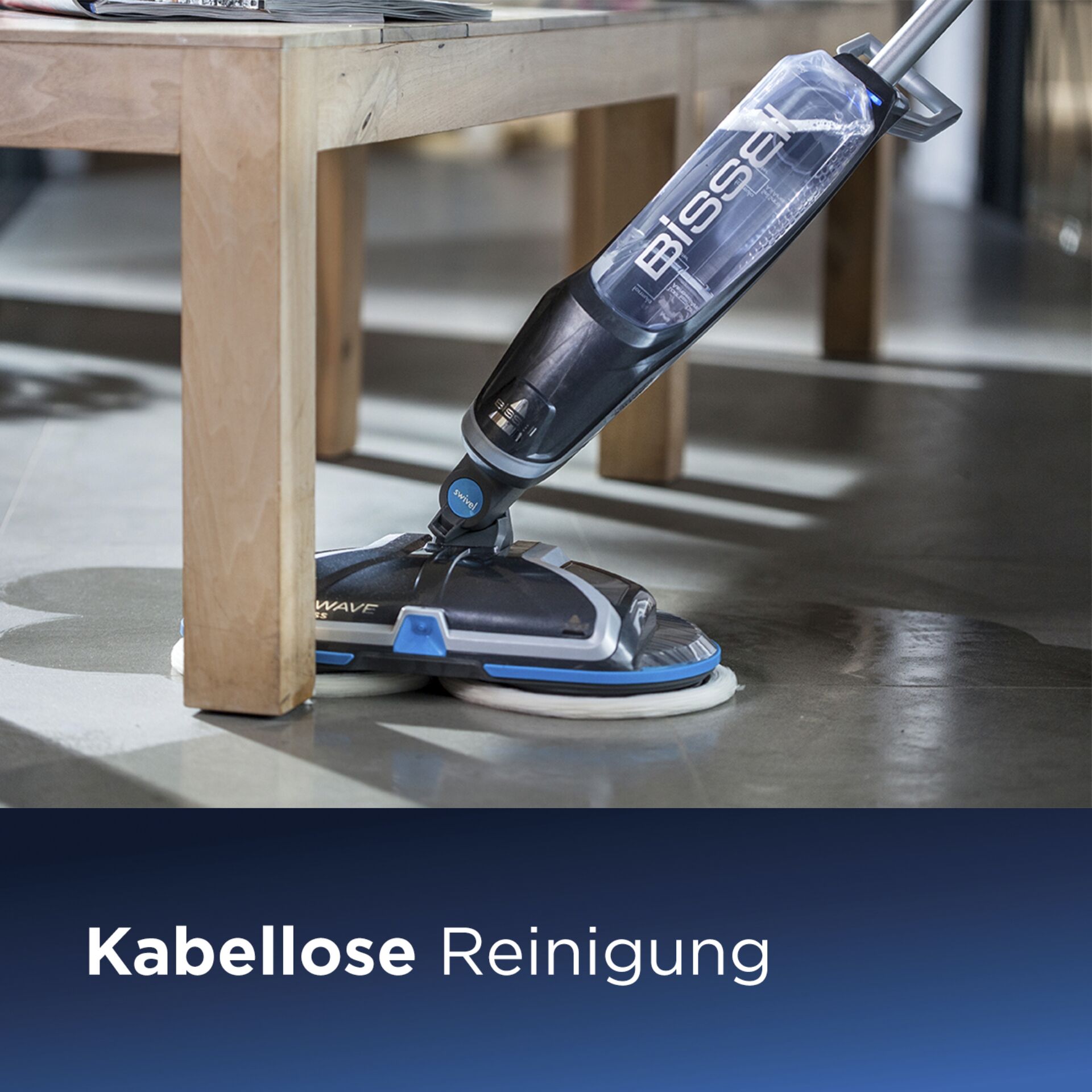 BISSELL SpinWave Cordless Hartbodenreiniger kabellos