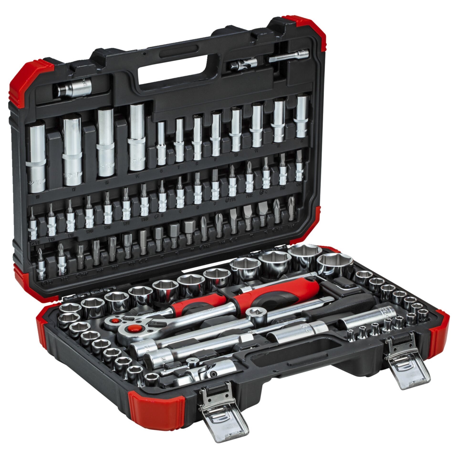 GEDORE red Steckschlüssel-Satz 1/4  + 1/2  94-teilig
