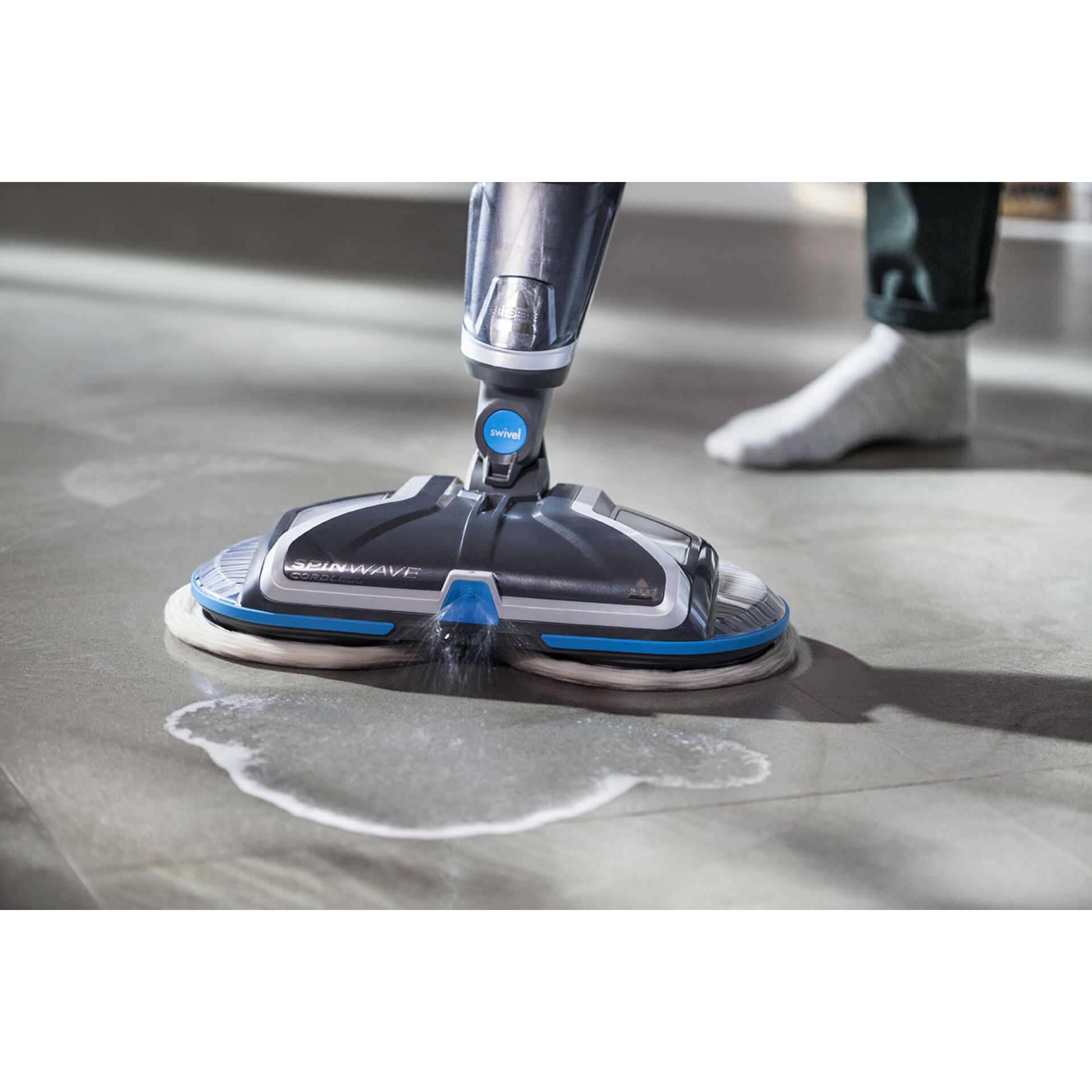 BISSELL SpinWave Cordless Hartbodenreiniger kabellos