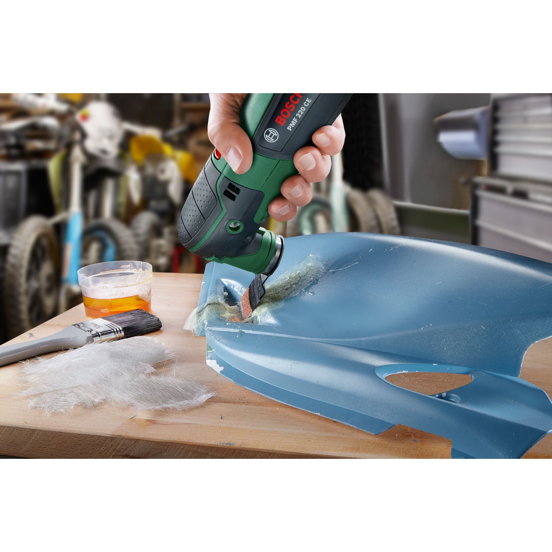Bosch Multifunktionswerkzeug PMF220 CE Set