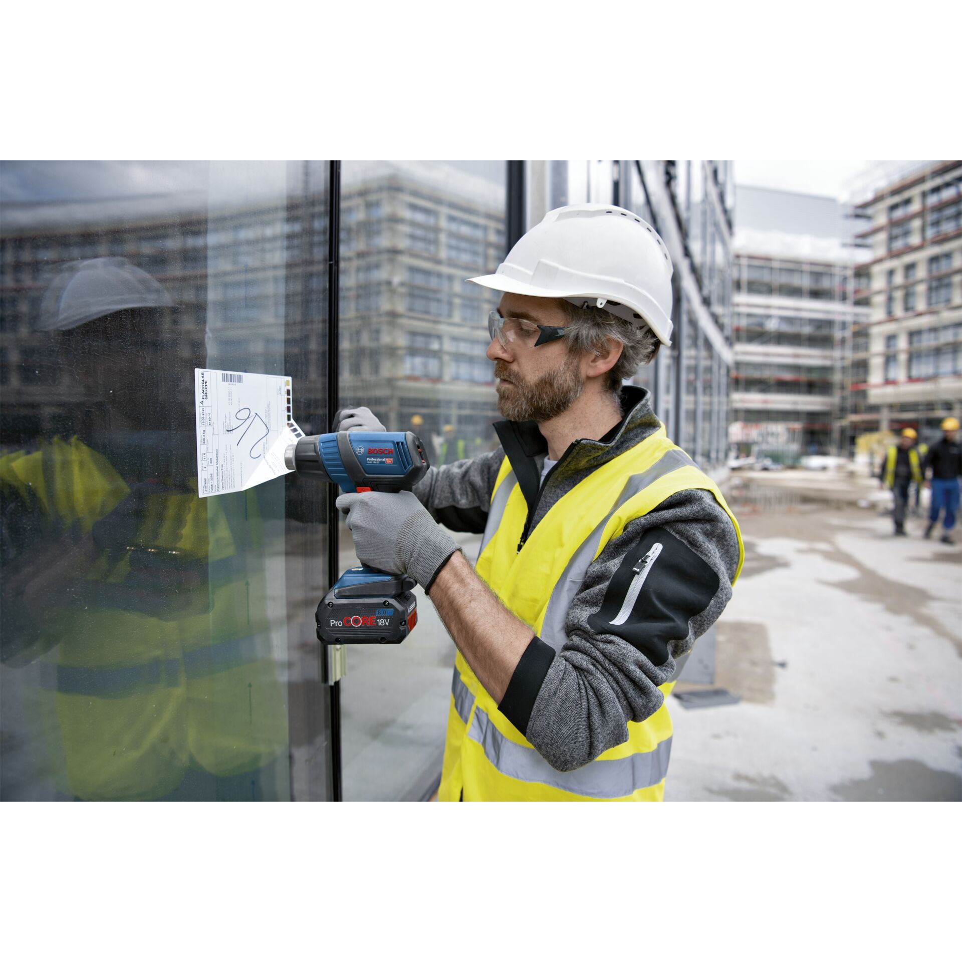 Bosch GHG 18V-50 Akku-Heißluftgebläse
