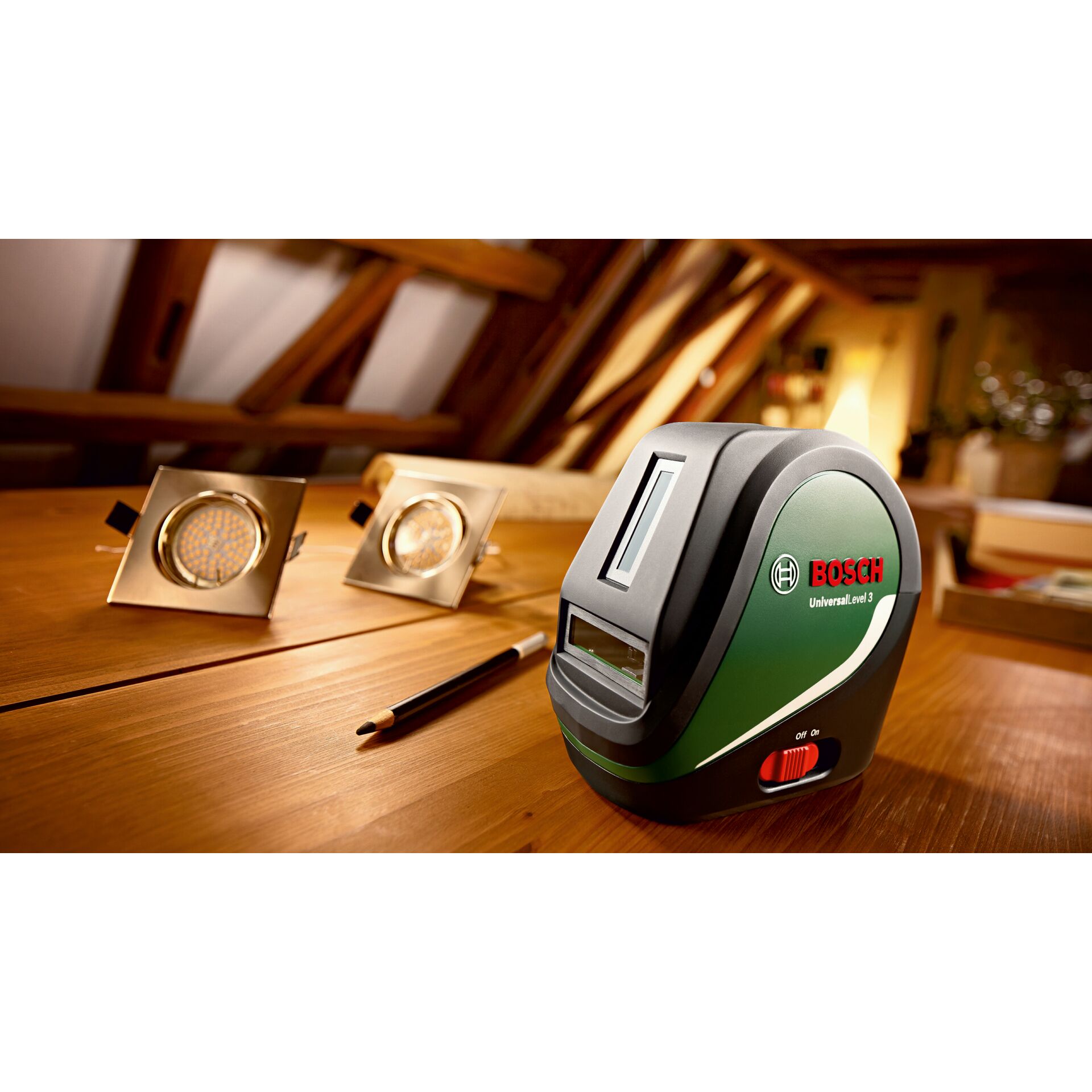 Bosch UniversalLevel 3 Maxi Set Kreuzlinien-Laser
