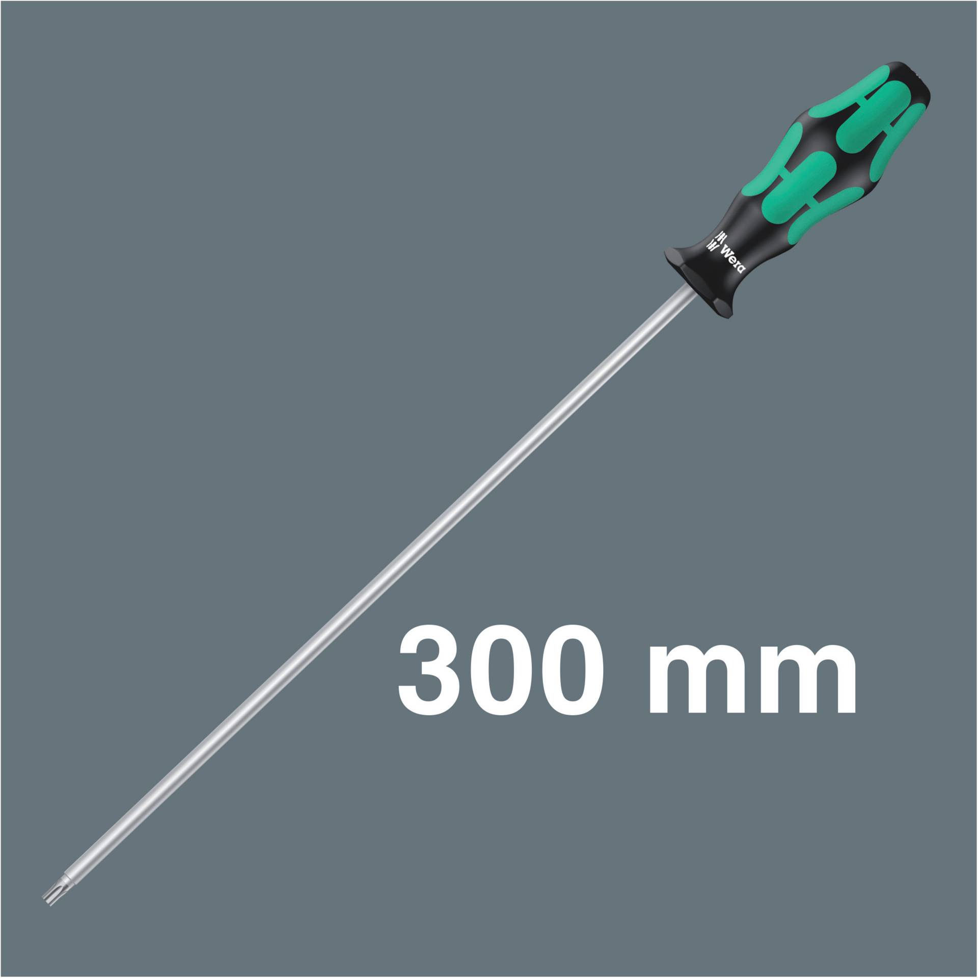 Wera 367/4TORX HF Schraubendr.- set,KraftformPlus, Haltef.,300mm