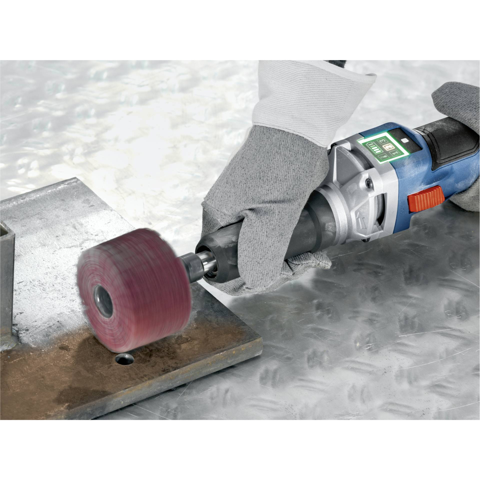 Bosch GGS 18V-10 SLC Karton Akku-Geradeschleifer