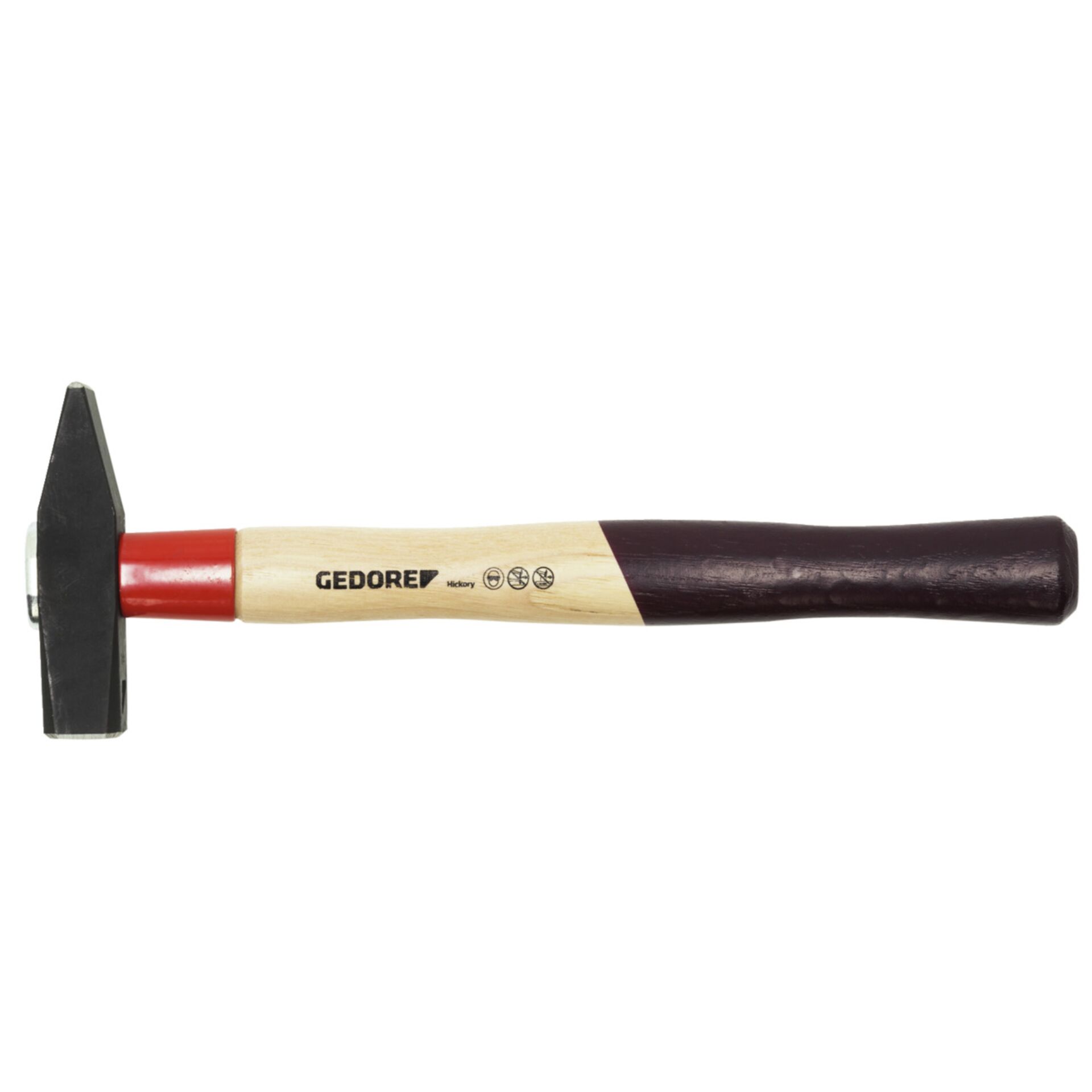GEDORE Schlosserhammer ROTBAND Hickory, 300 g