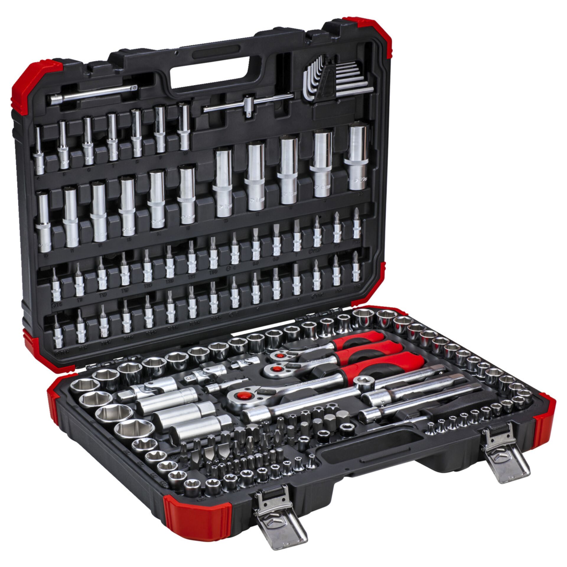 GEDORE red Steckschl.-Satz 1/4 + 3/8 +1/2  172-teilig