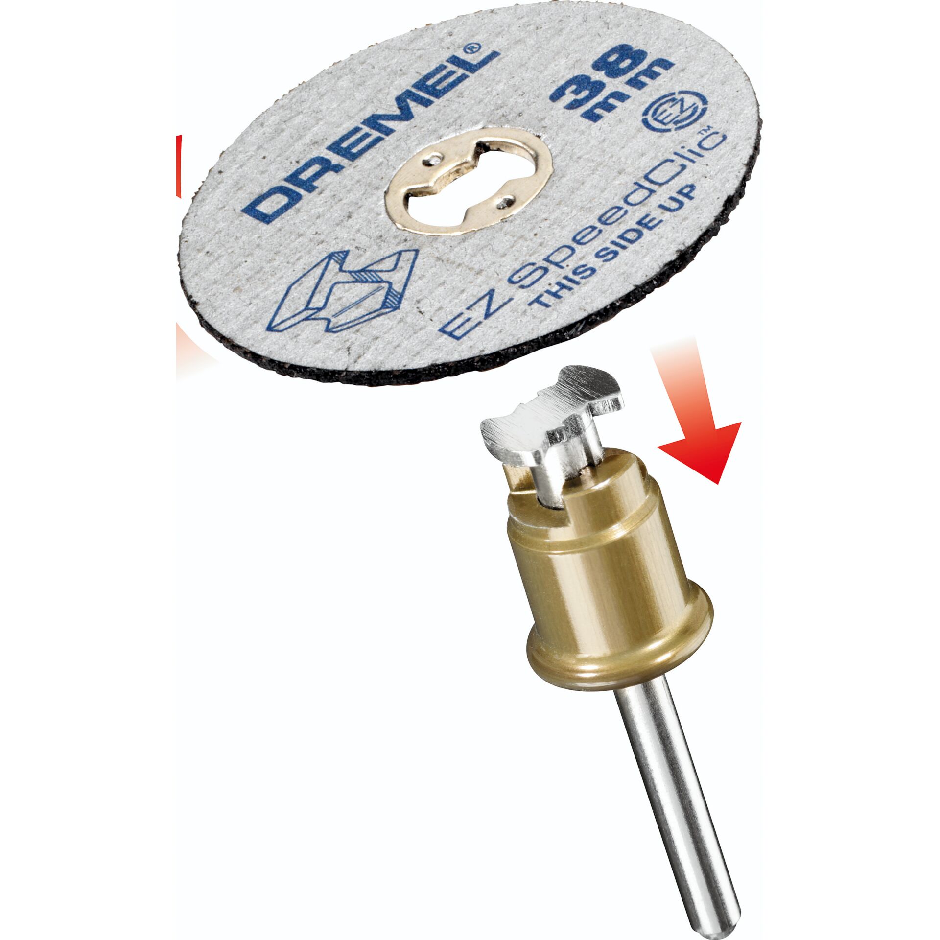 Dremel SC456B EZ SpeedClic Metall-Trennscheiben 38,0 mm 12x