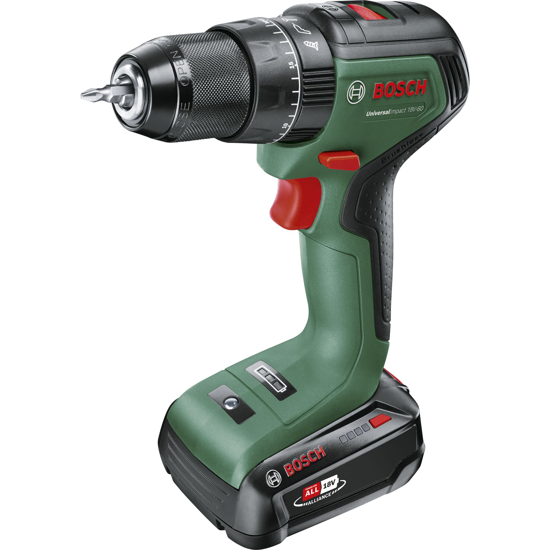 Bosch UniversalImpact 18V-60 Akku-Schlagbohrmaschine
