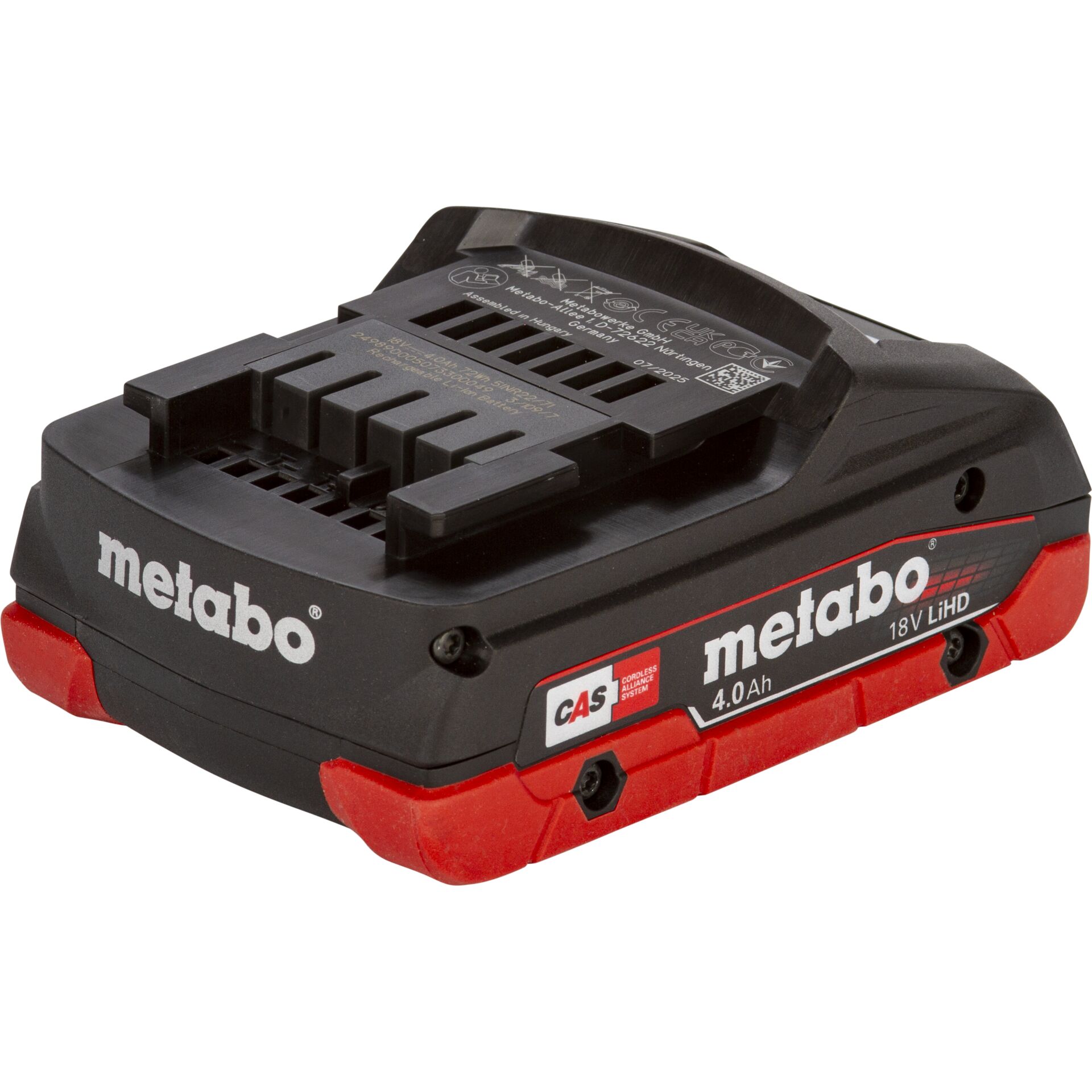 Metabo 18V 4,0Ah LiHD DS Akku-Pack
