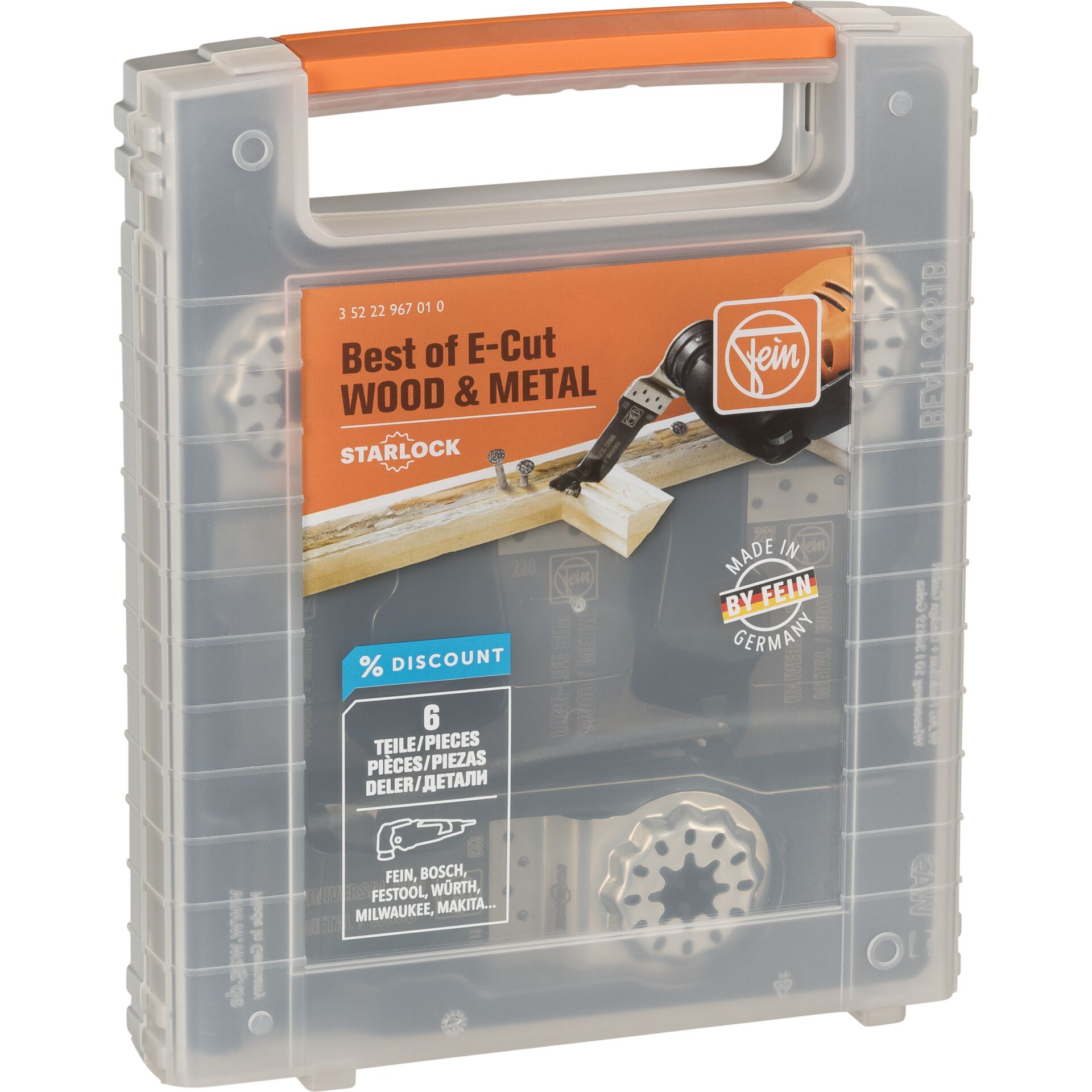 Fein Best of E-Cut Starlock Wood & Metal