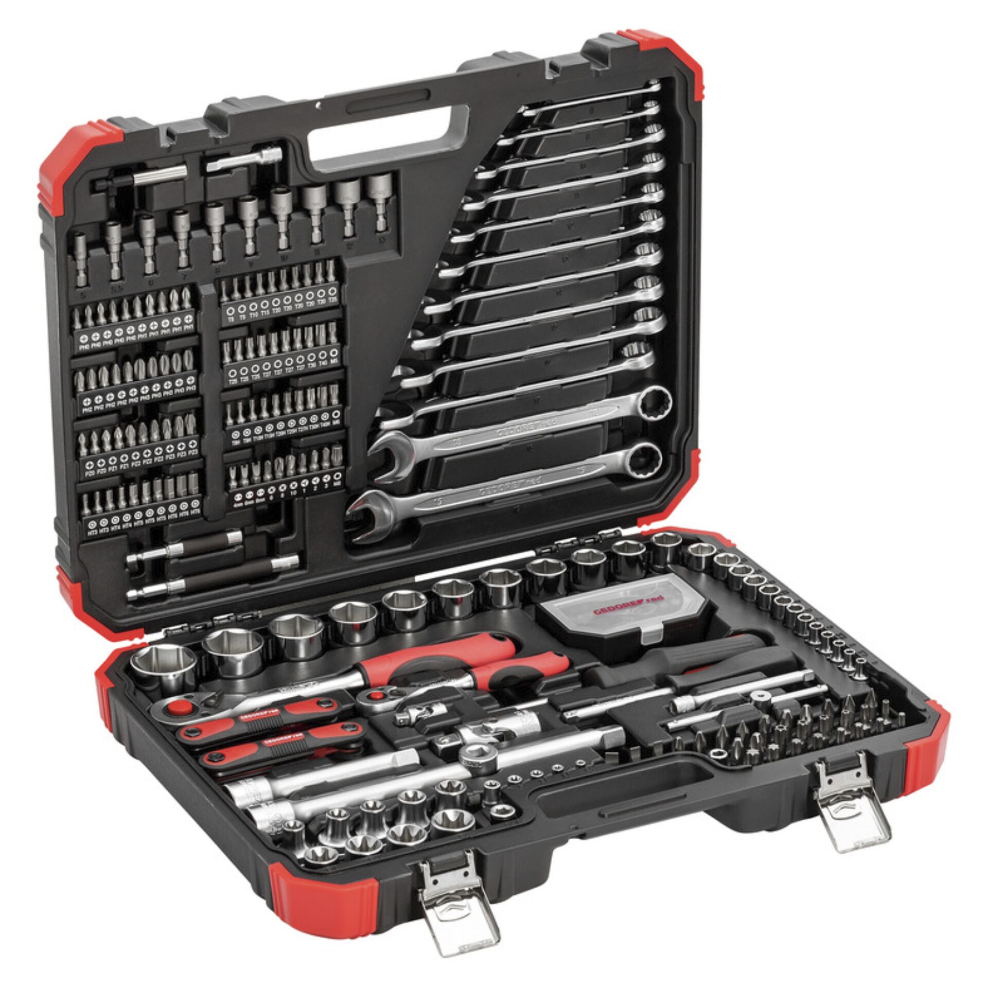 GEDORE red Steckschlüssel-Satz 1/4  + 1/2  232-teilig