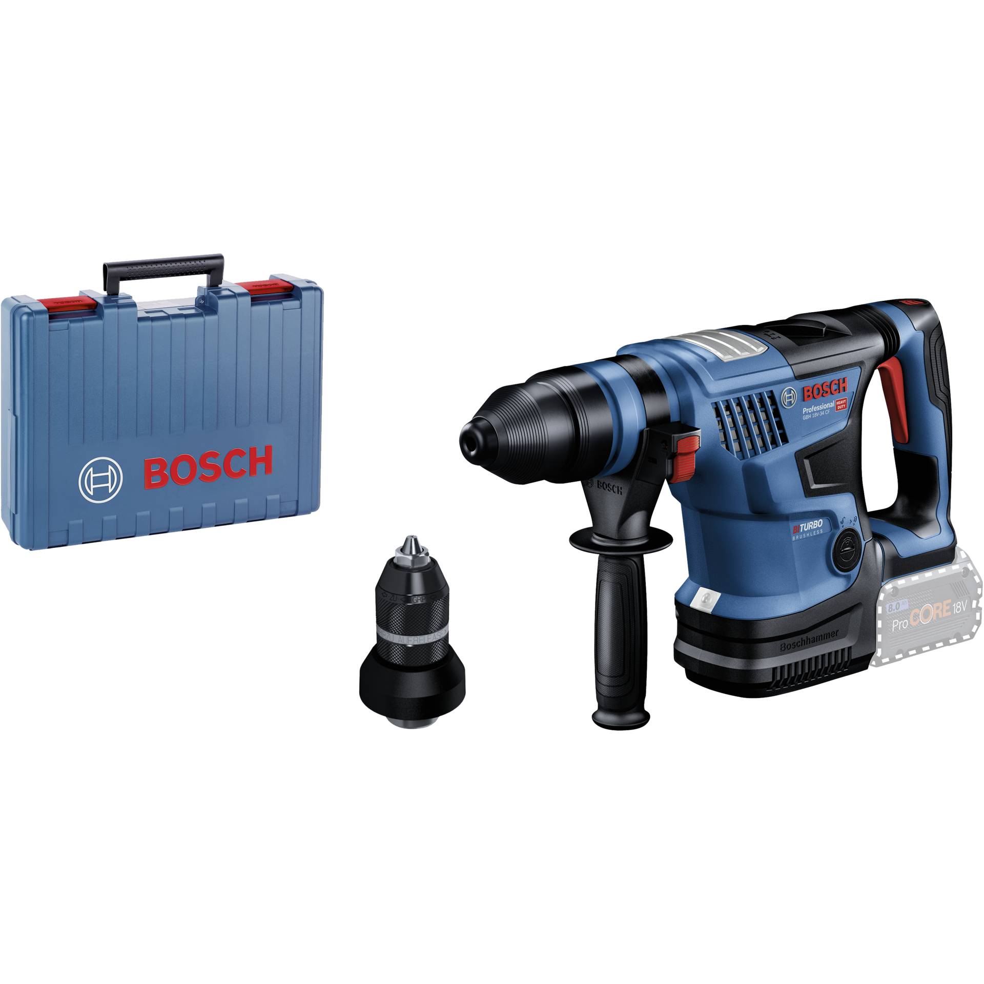 Bosch GBH 18V-34 CF Akku-Bohrhammer