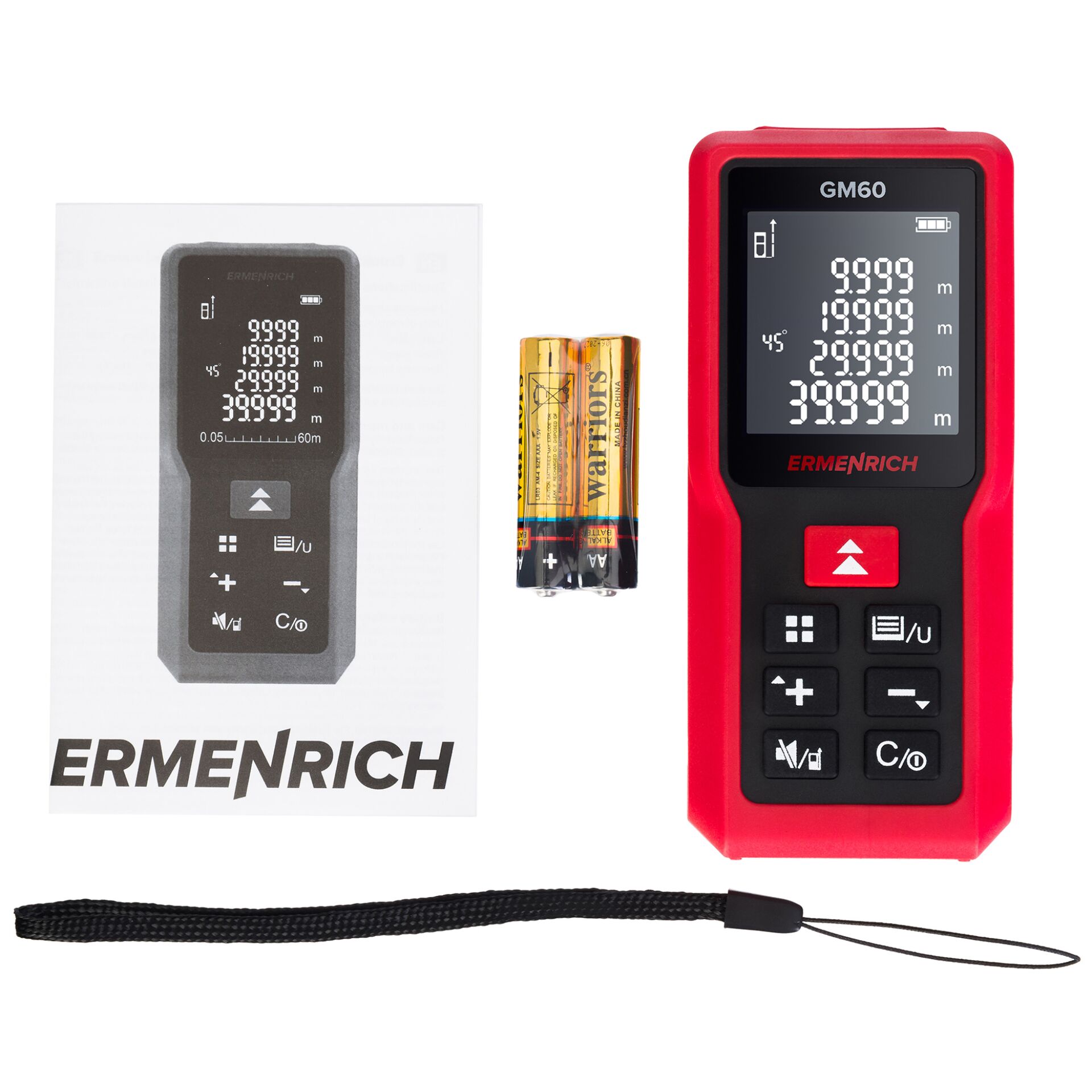 Ermenrich Reel GM60 Laser-Messgerät
