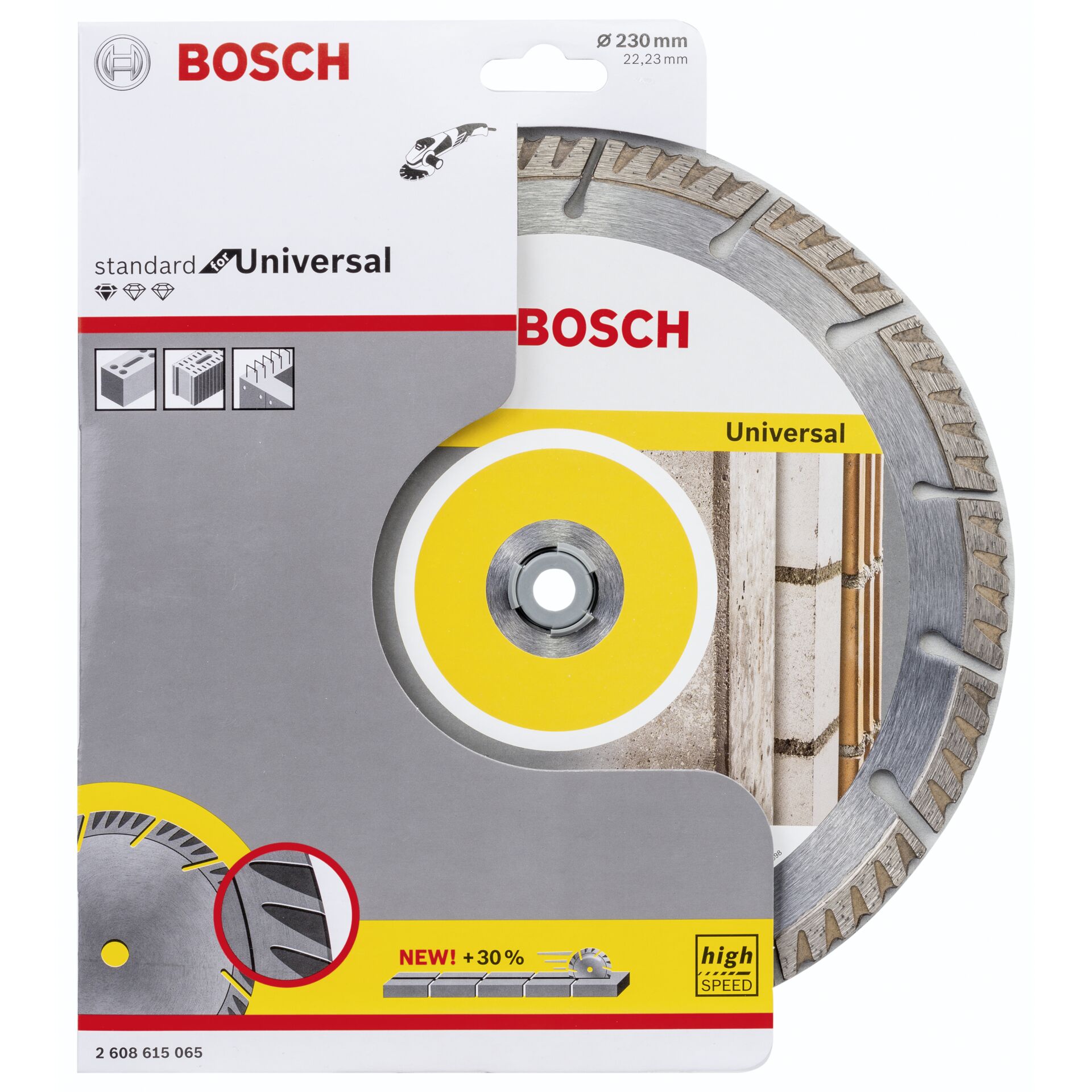 Bosch DIA-TS 230x22,23 Stnd. f. Univ.Speed