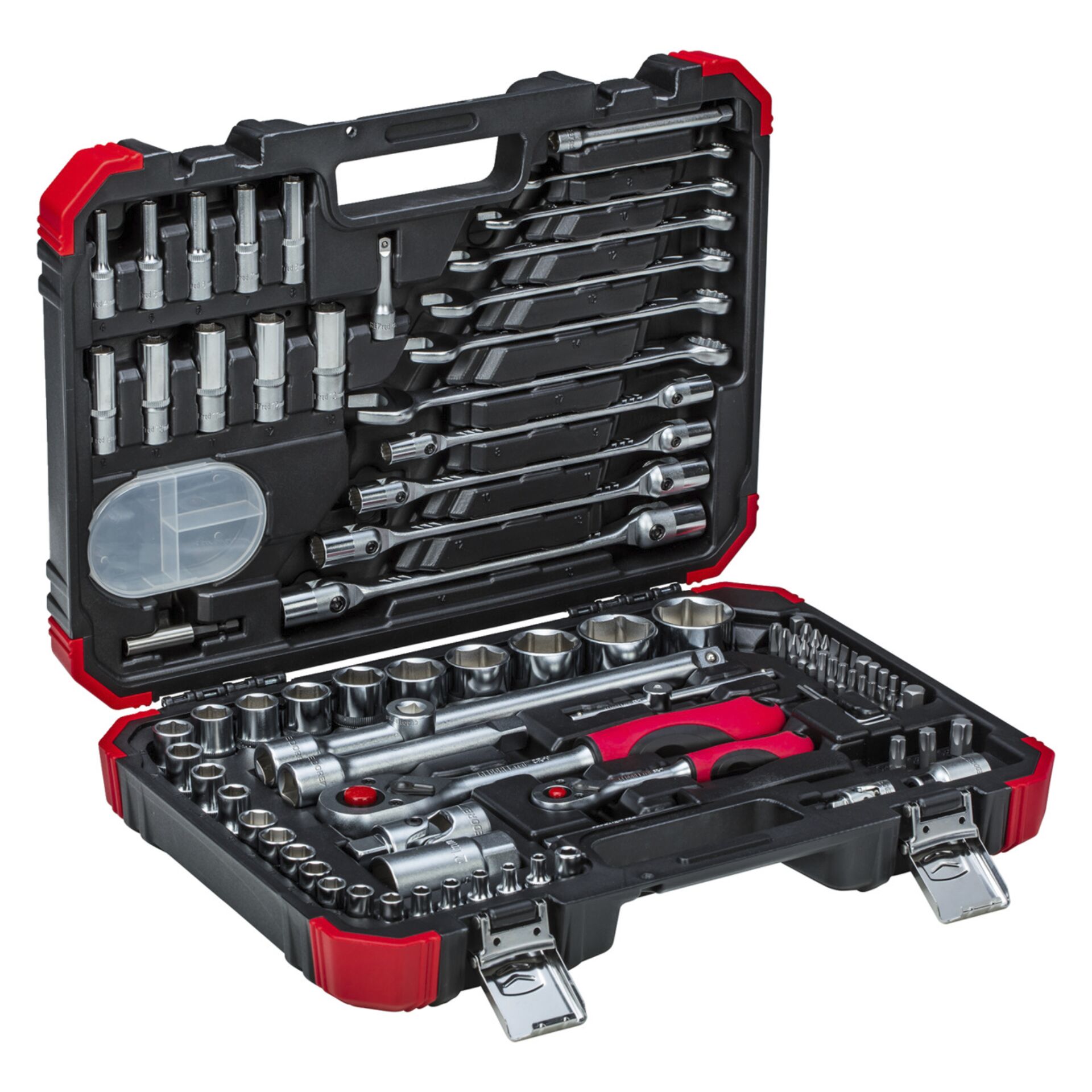 GEDORE red Steckschlüssel-Satz 1/4  + 1/2  92-teilig