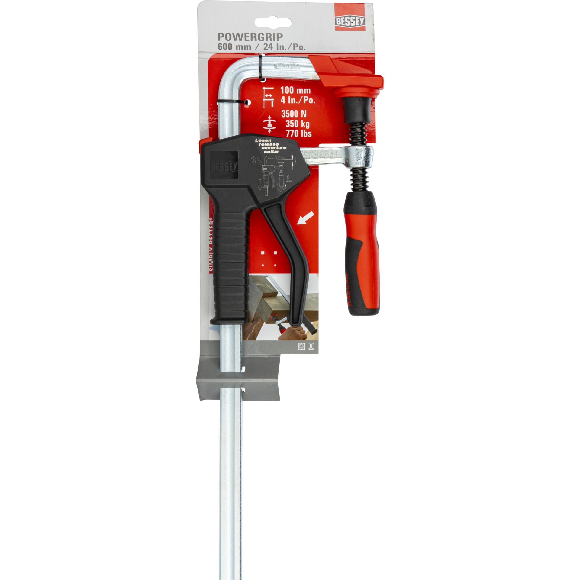 BESSEY  Einhandzwinge EHZ-2K 600/100