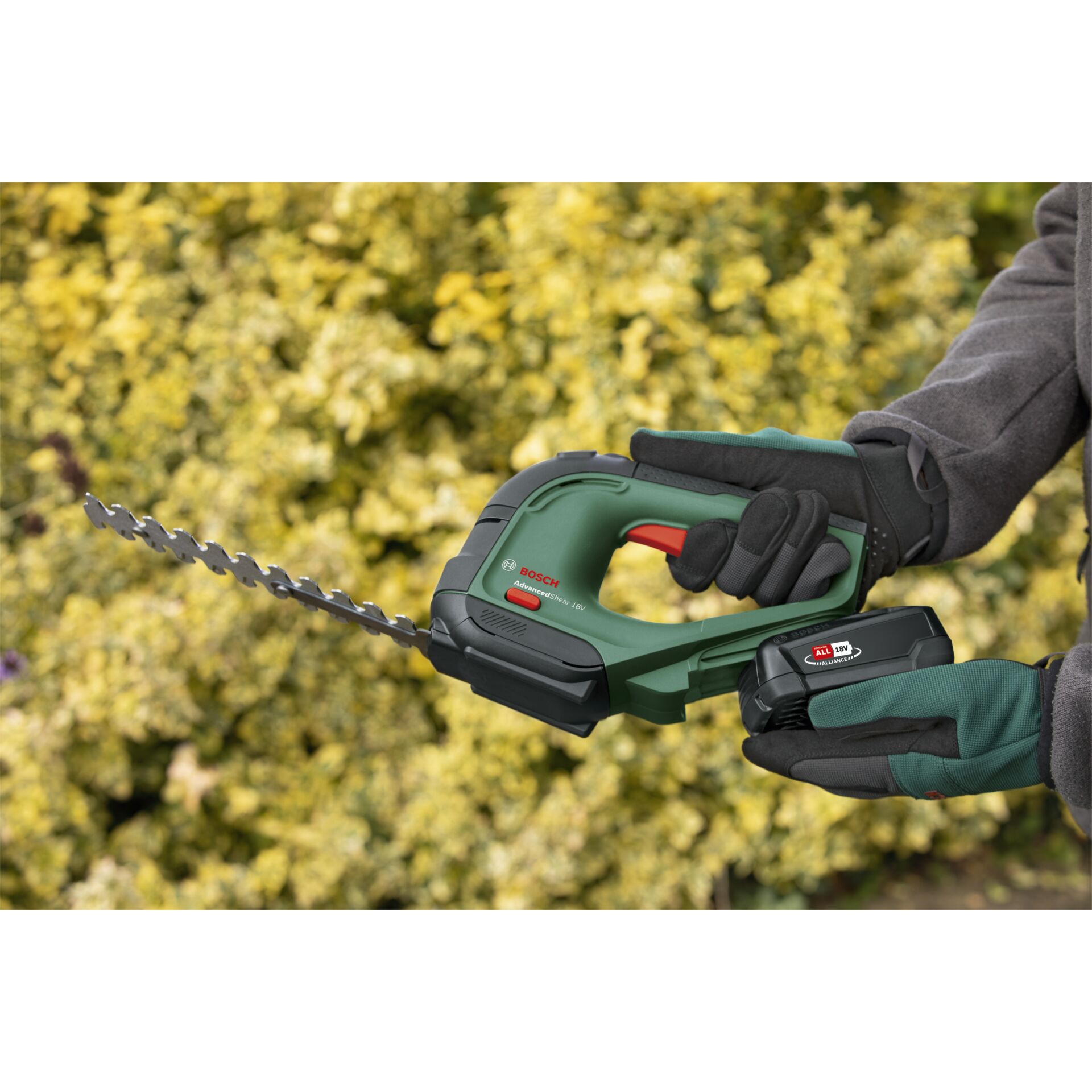 Bosch AdvancedShear 18V-10 Akku-Strauchschere