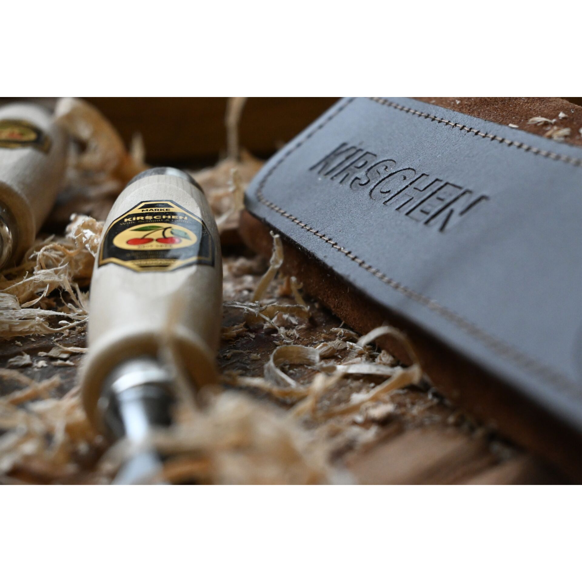 Kirschen Stechbeitelsatz 8-tlg. Tasche 4-6-10-12-16-20-26-30