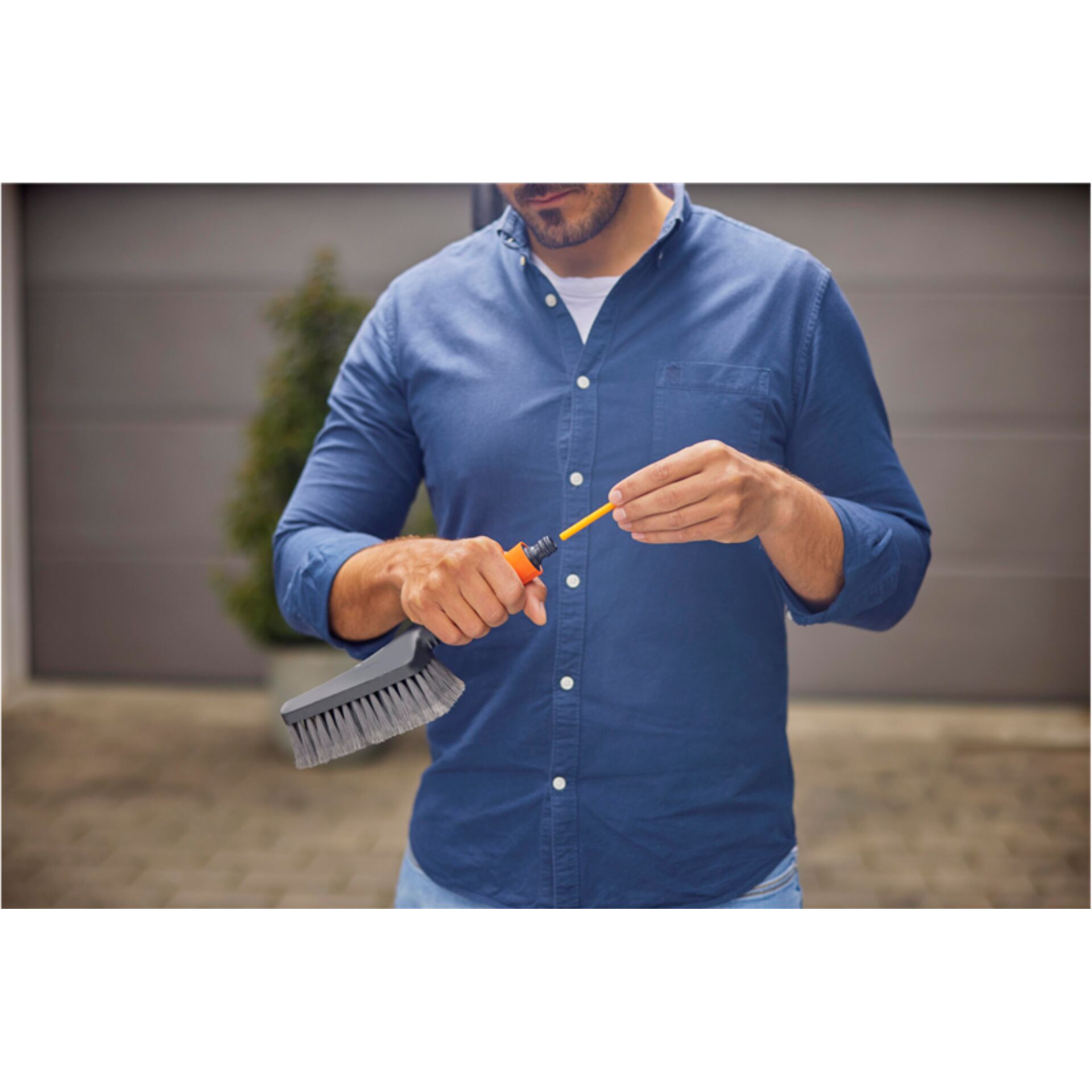 Gardena Cleansystem Wasch-Set Handbürste M soft