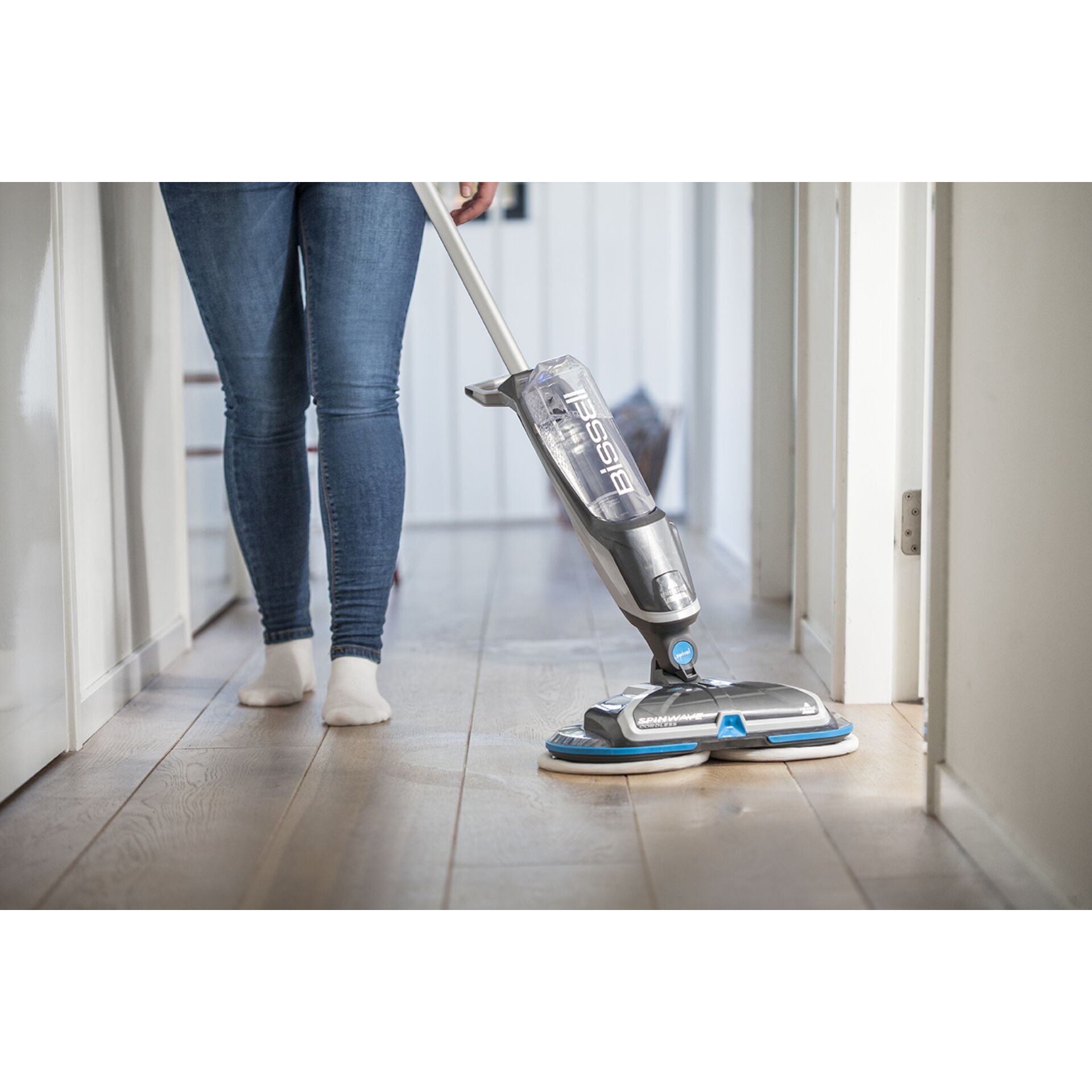 BISSELL SpinWave Cordless Hartbodenreiniger kabellos