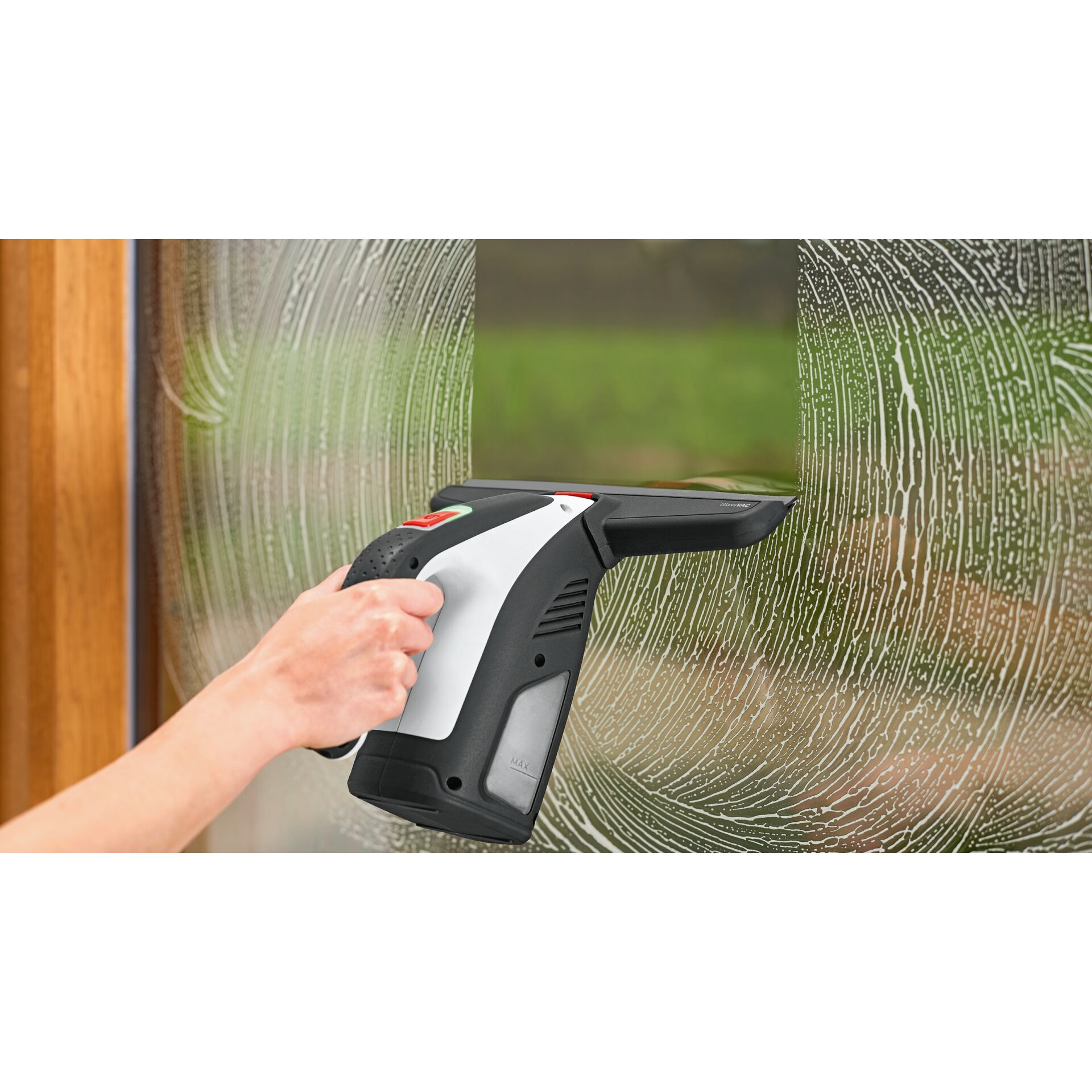 Bosch GLASSVAC mit Sprühflasche
