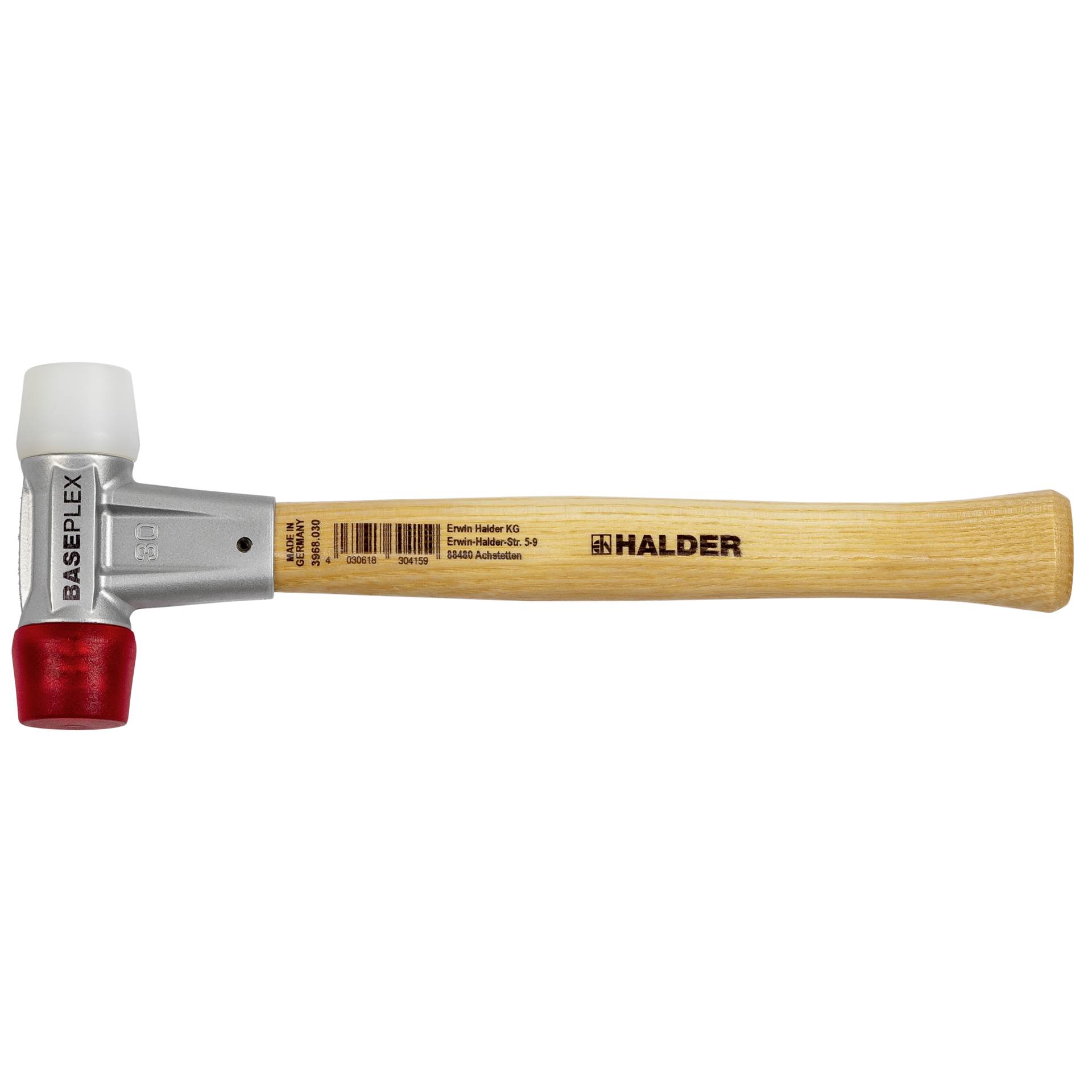 Halder BASEPLEX-Schonhammer 30 Nylon Cellulosacetat