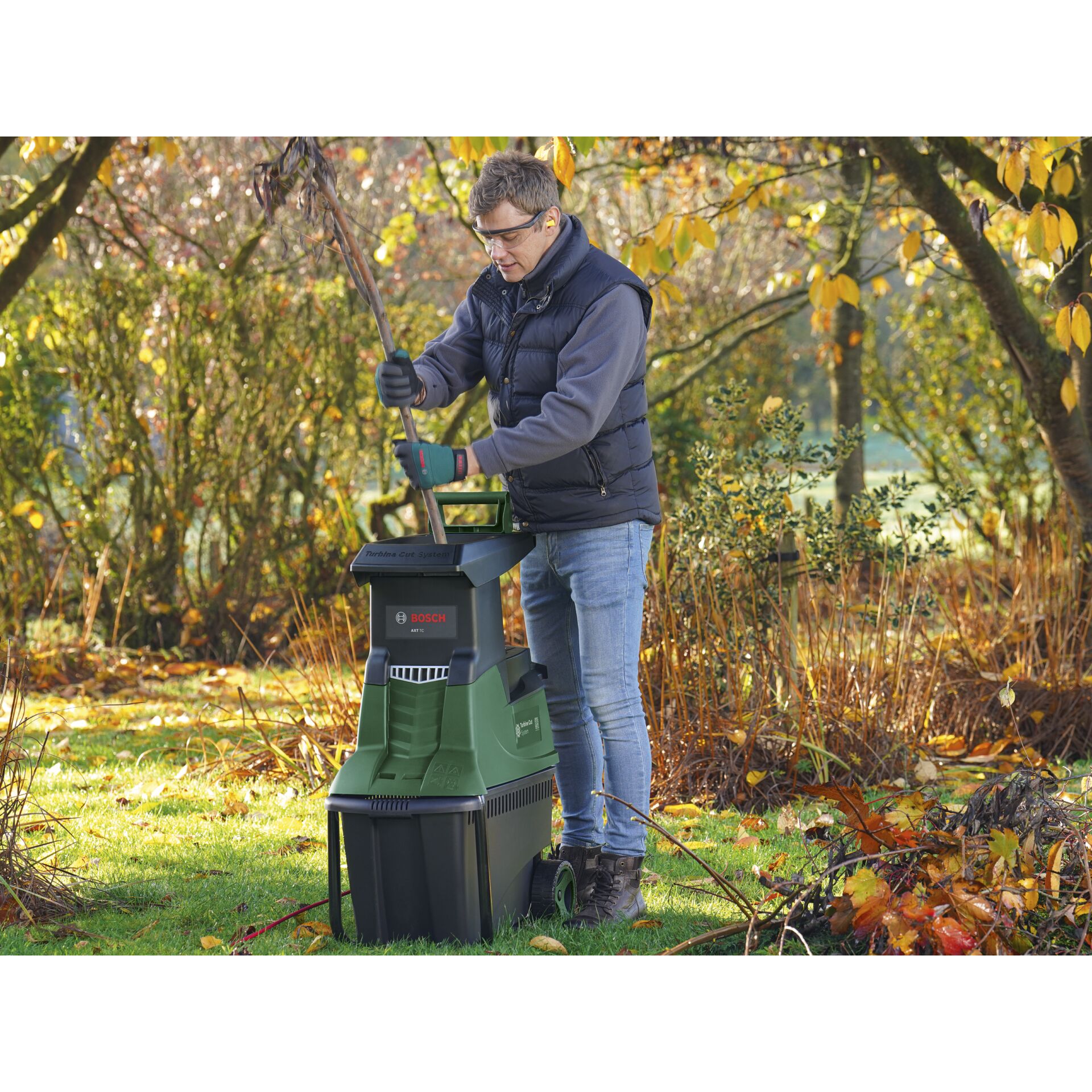 Bosch AXT 25 TC Elektro-Häcksler