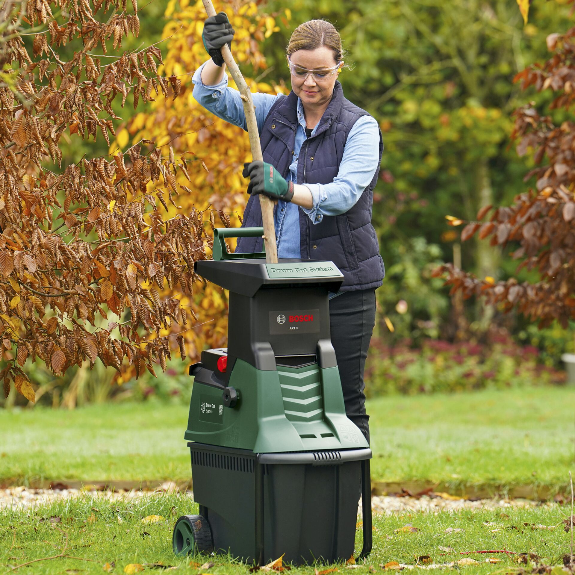 Bosch AXT 25 D Elektro-Häcksler