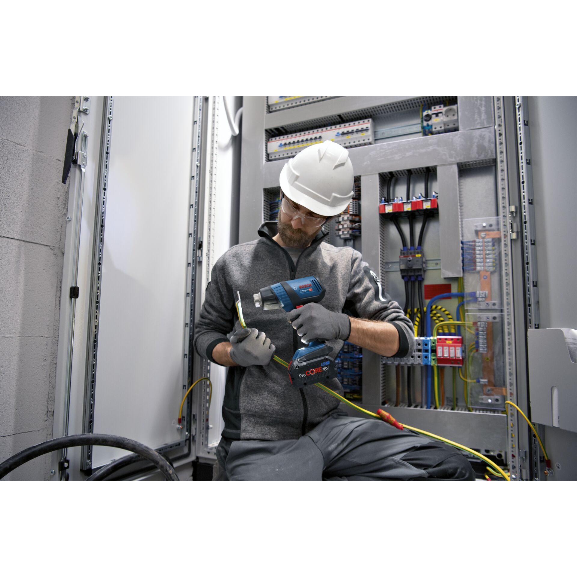 Bosch GHG 18V-50 Akku-Heißluftgebläse