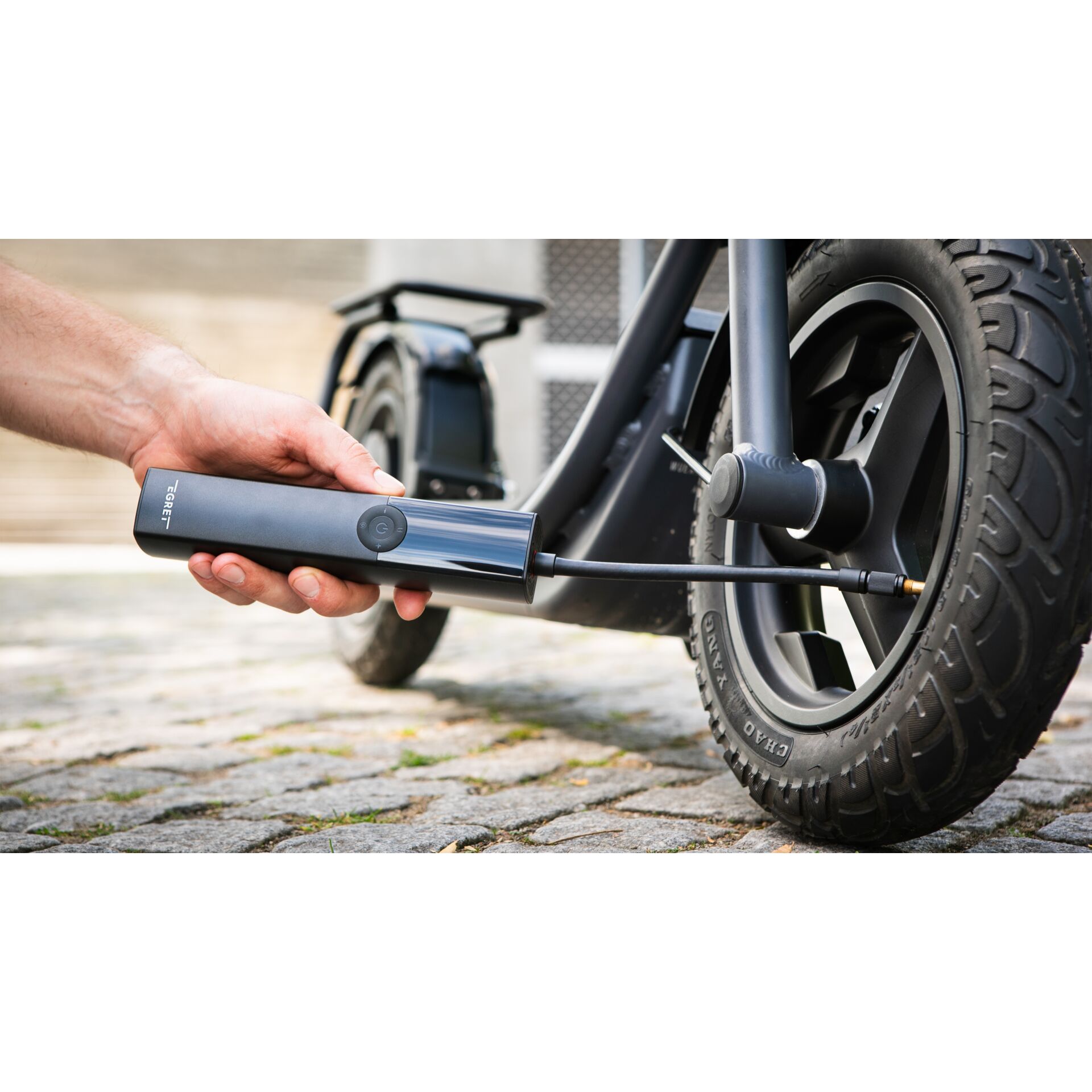 Egret Smart Luftpumpe E-Bike/Scooter/Roller