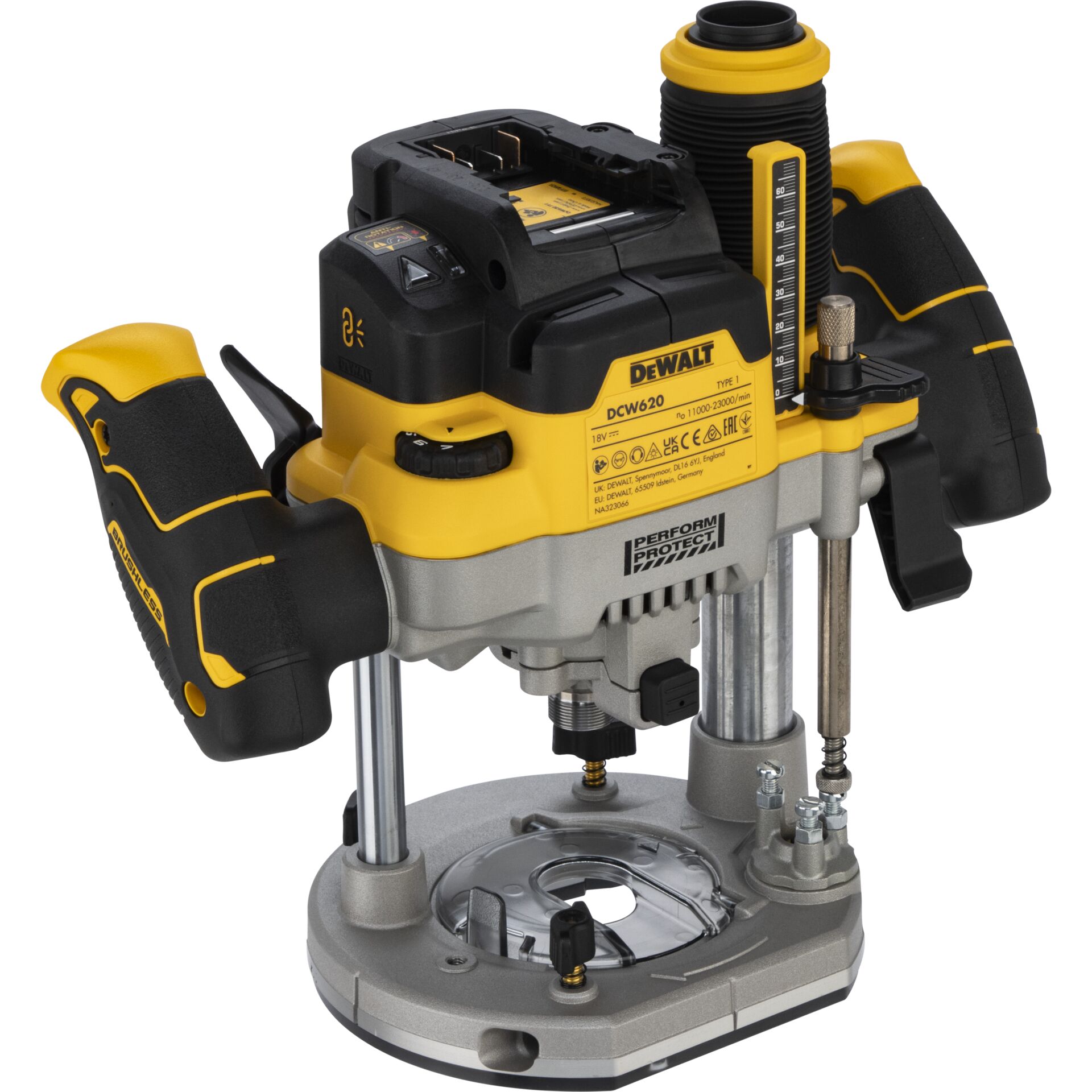 DeWalt DCW620NT-XJ Akku-Oberfräse