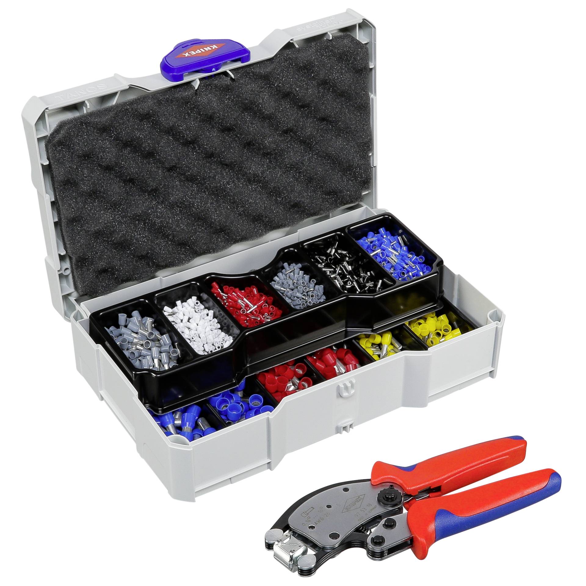 KNIPEX Aderendhülsensortiment Twistor 16