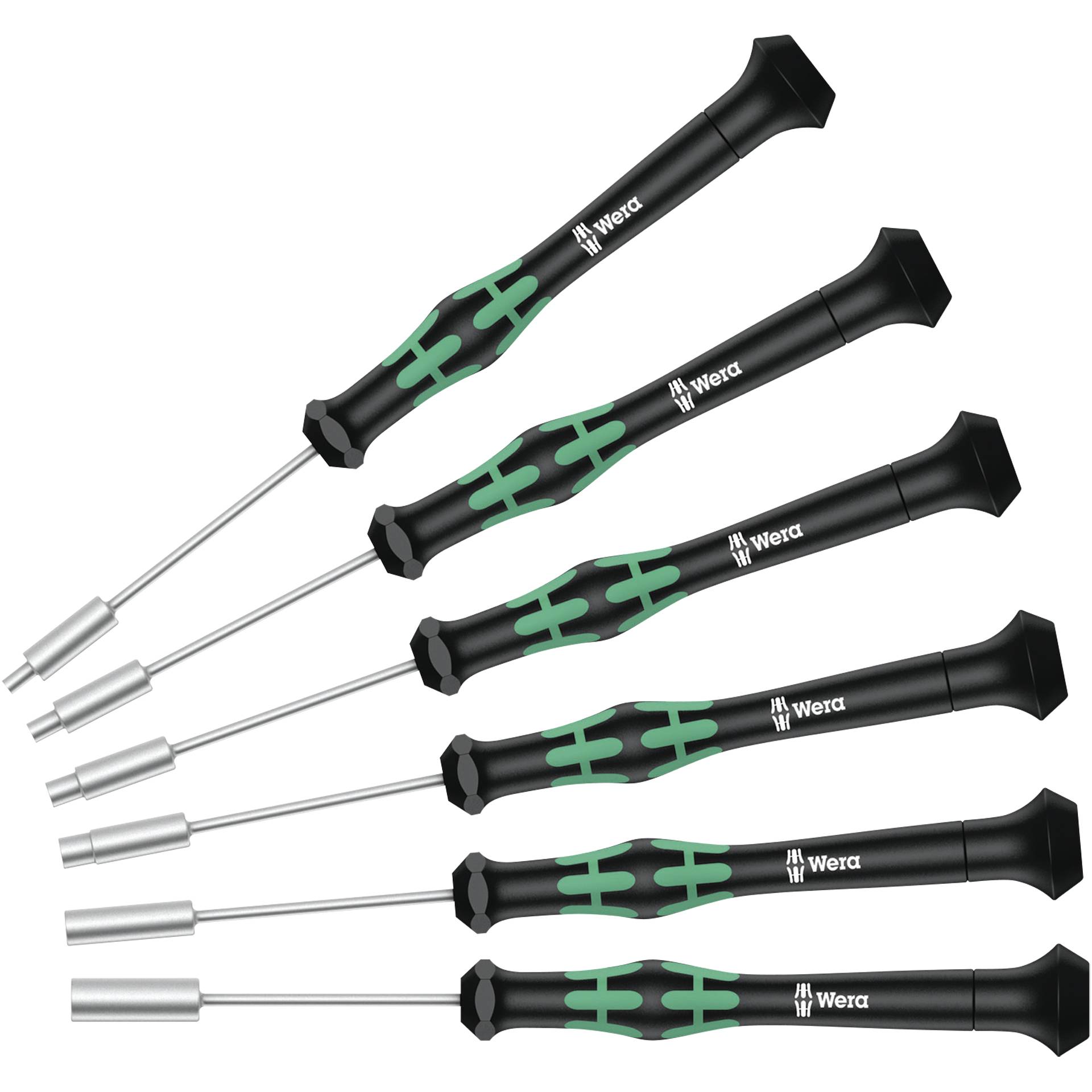 Wera 2069/6 Elektroniker Schraubendrehersatz + Rack