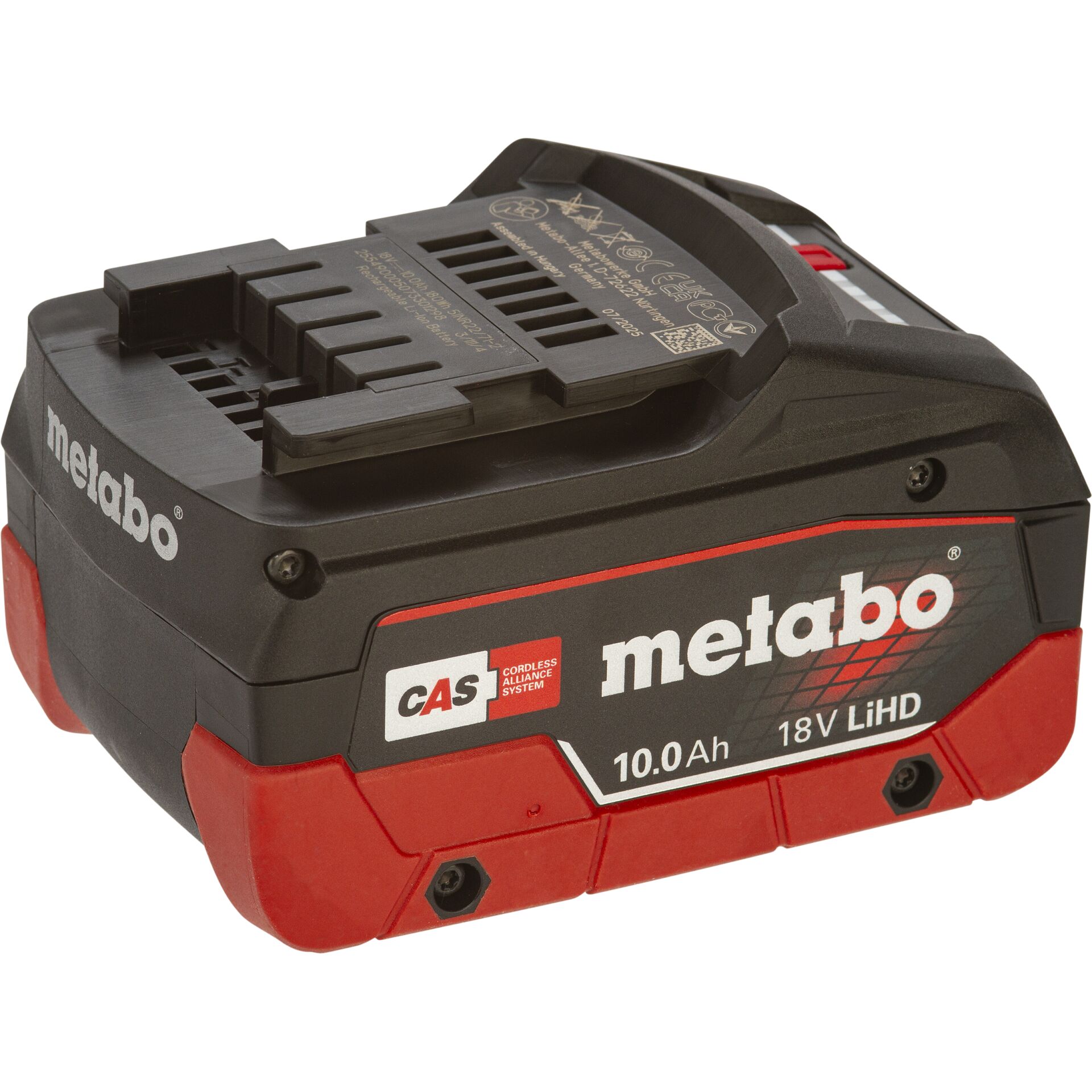 Metabo 18V 10,0Ah LiHD Akku-Pack
