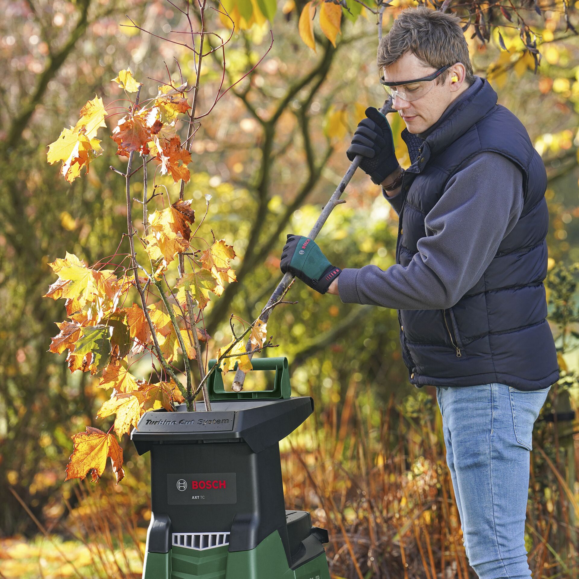 Bosch AXT 25 TC Elektro-Häcksler