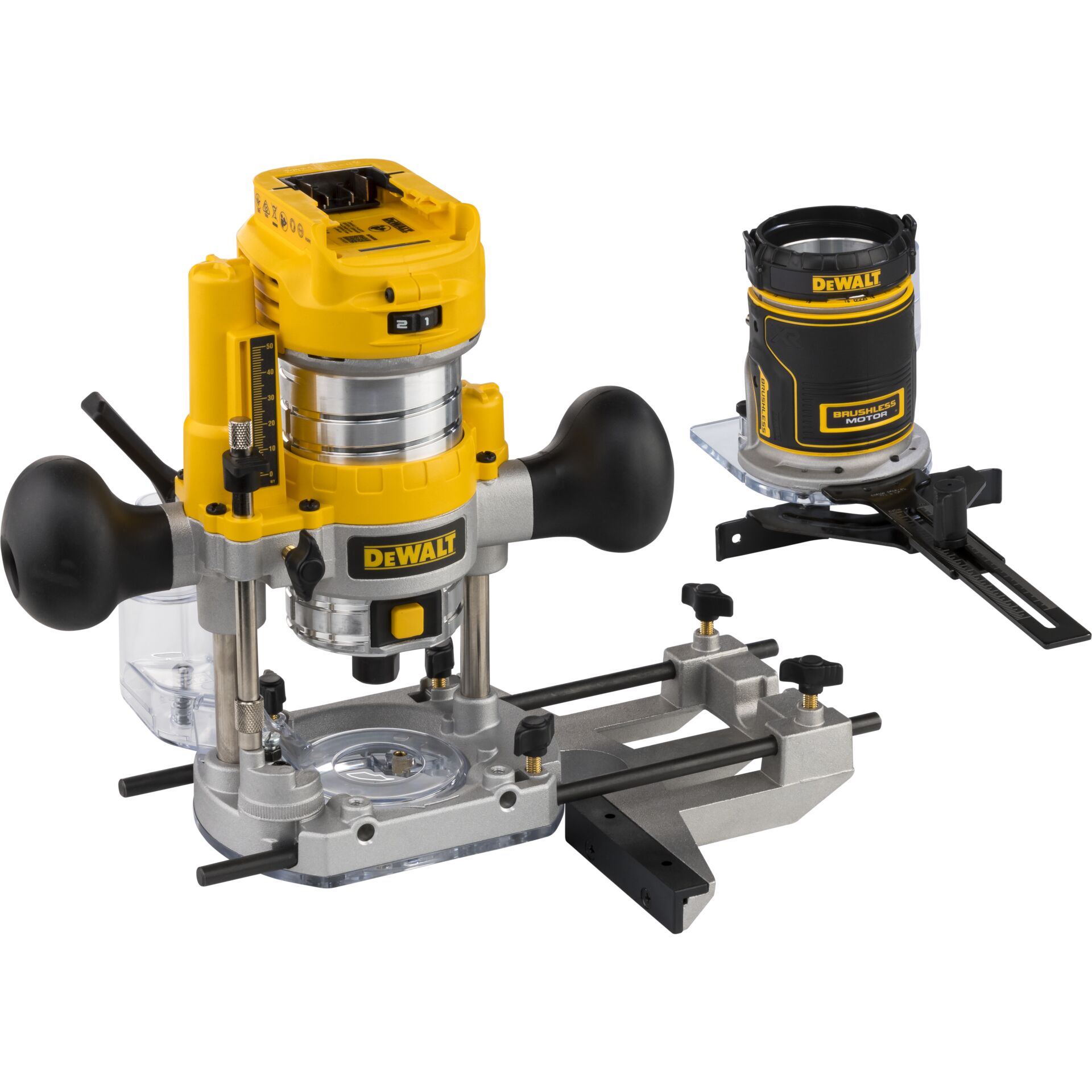 DeWalt DCW604NT-XJ Akku-Kombifräse, 18V