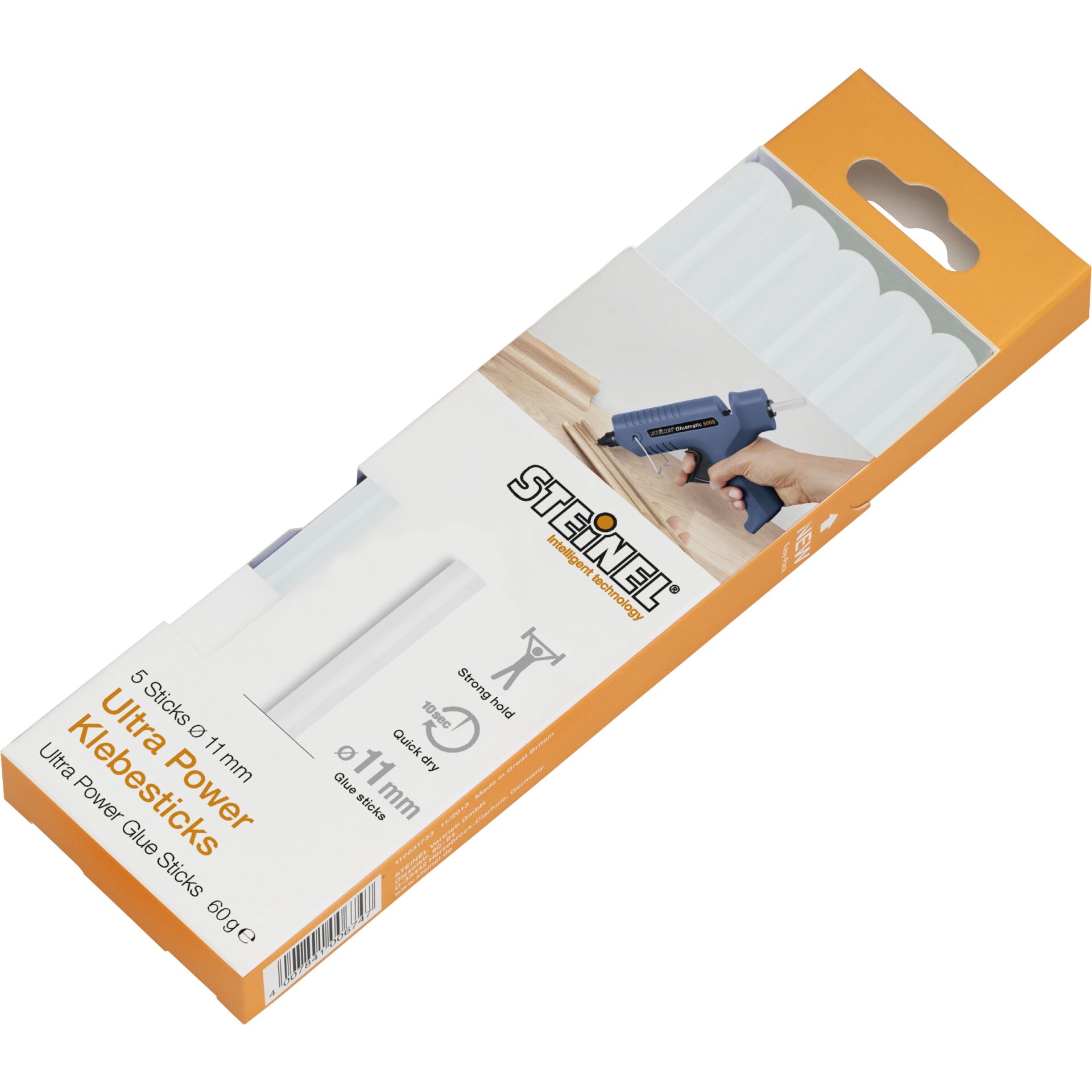 1x5 Steinel Klebesticks 11mm Ultra Power 60G