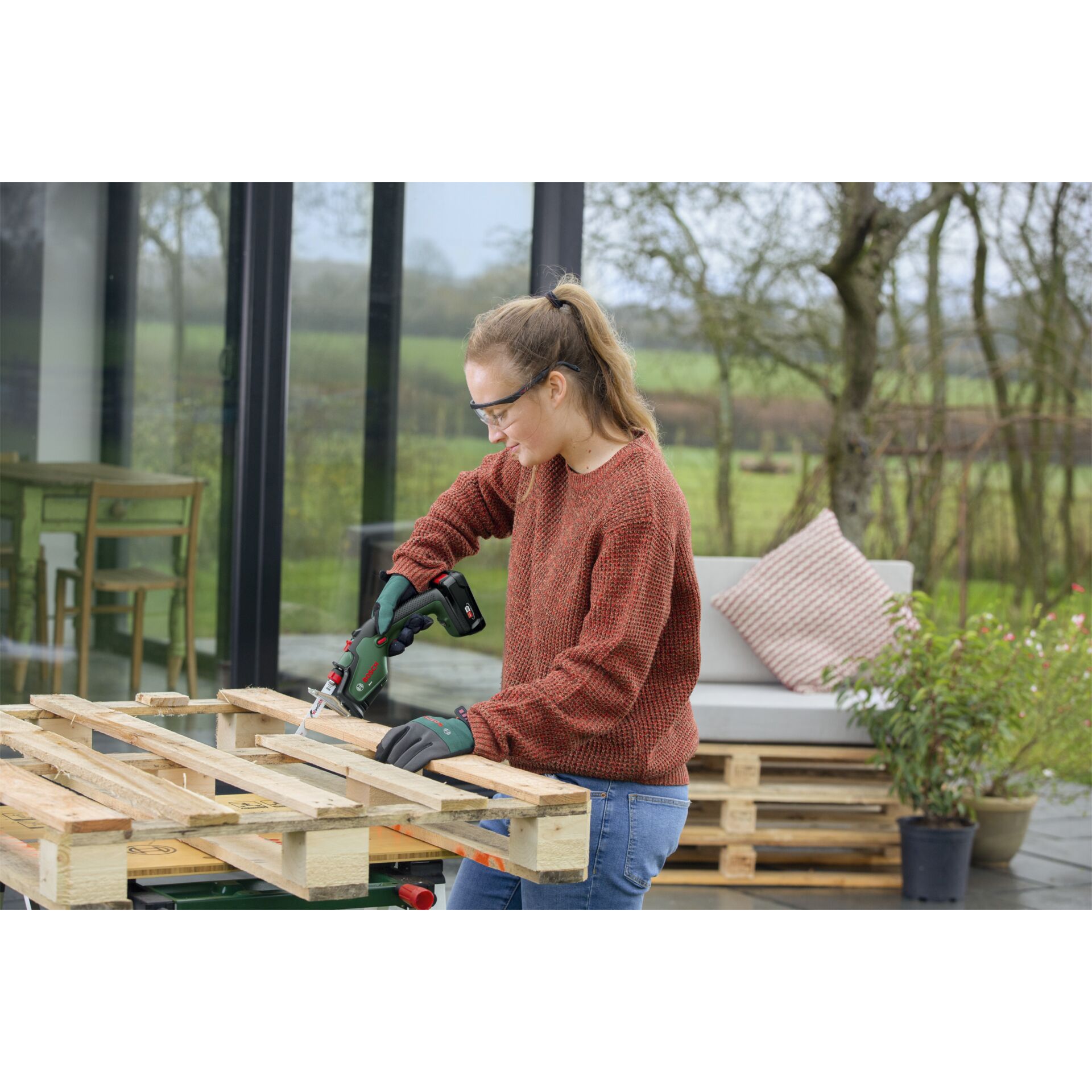 Bosch KEO 18V Akku-Astsäge