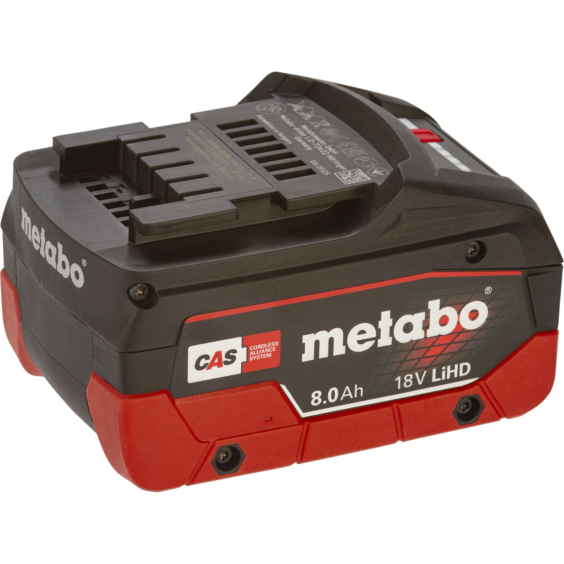 Metabo 18V 8,0Ah LiHD Akku-Pack